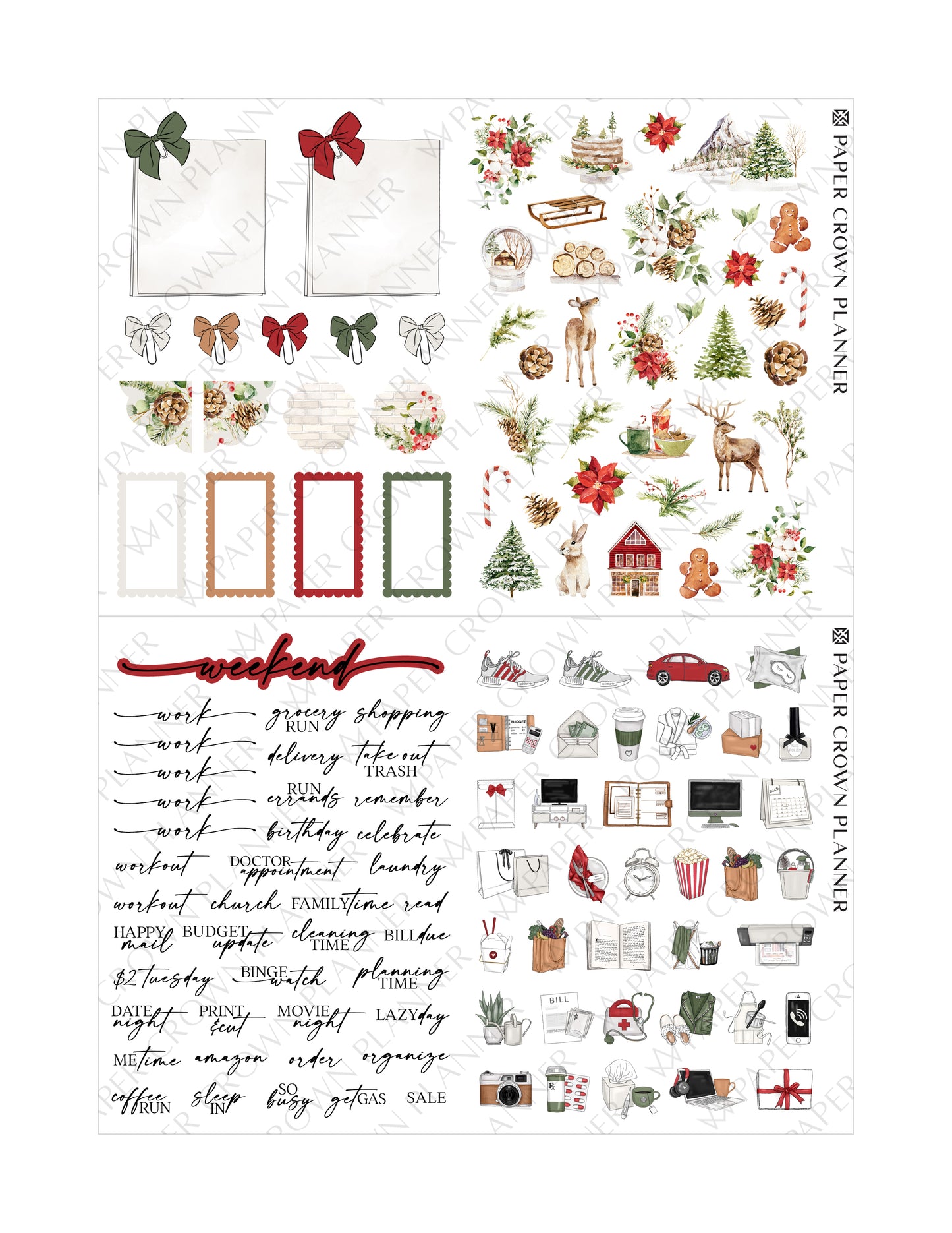 WINTER STORY // Weekly Kit