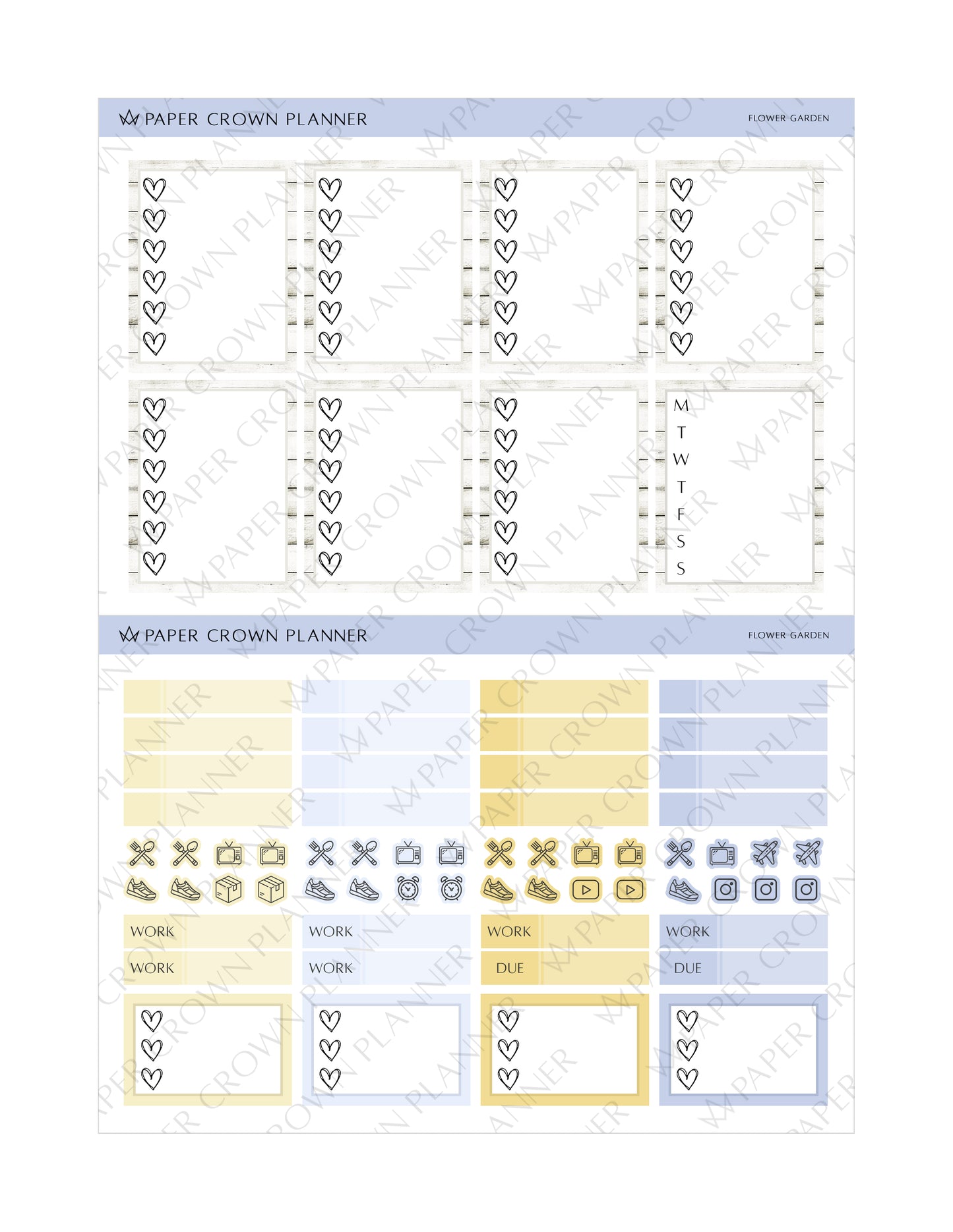FLOWER GARDEN // Weekly Kit