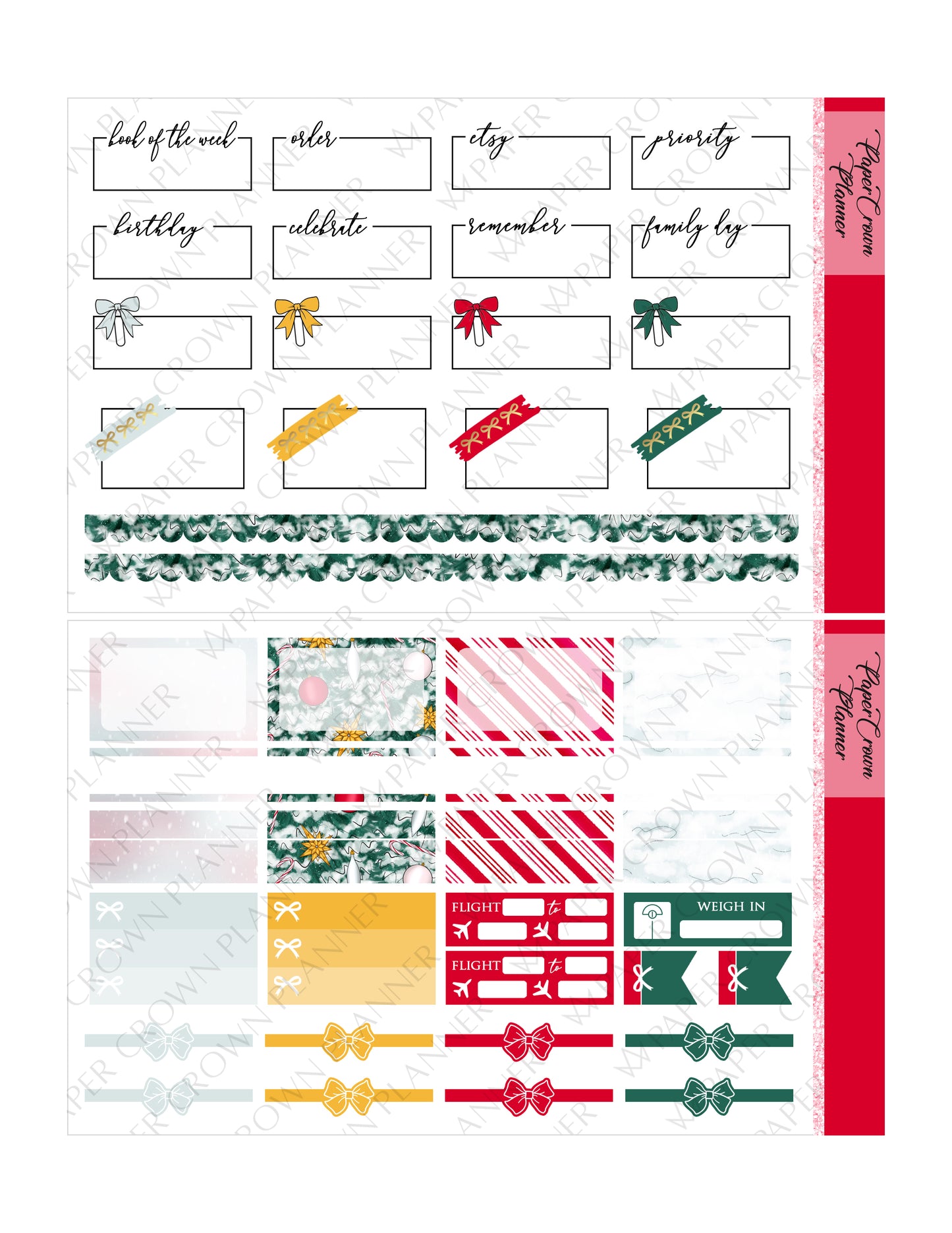 CHRISTMAS VILLAGE // Weekly Kit