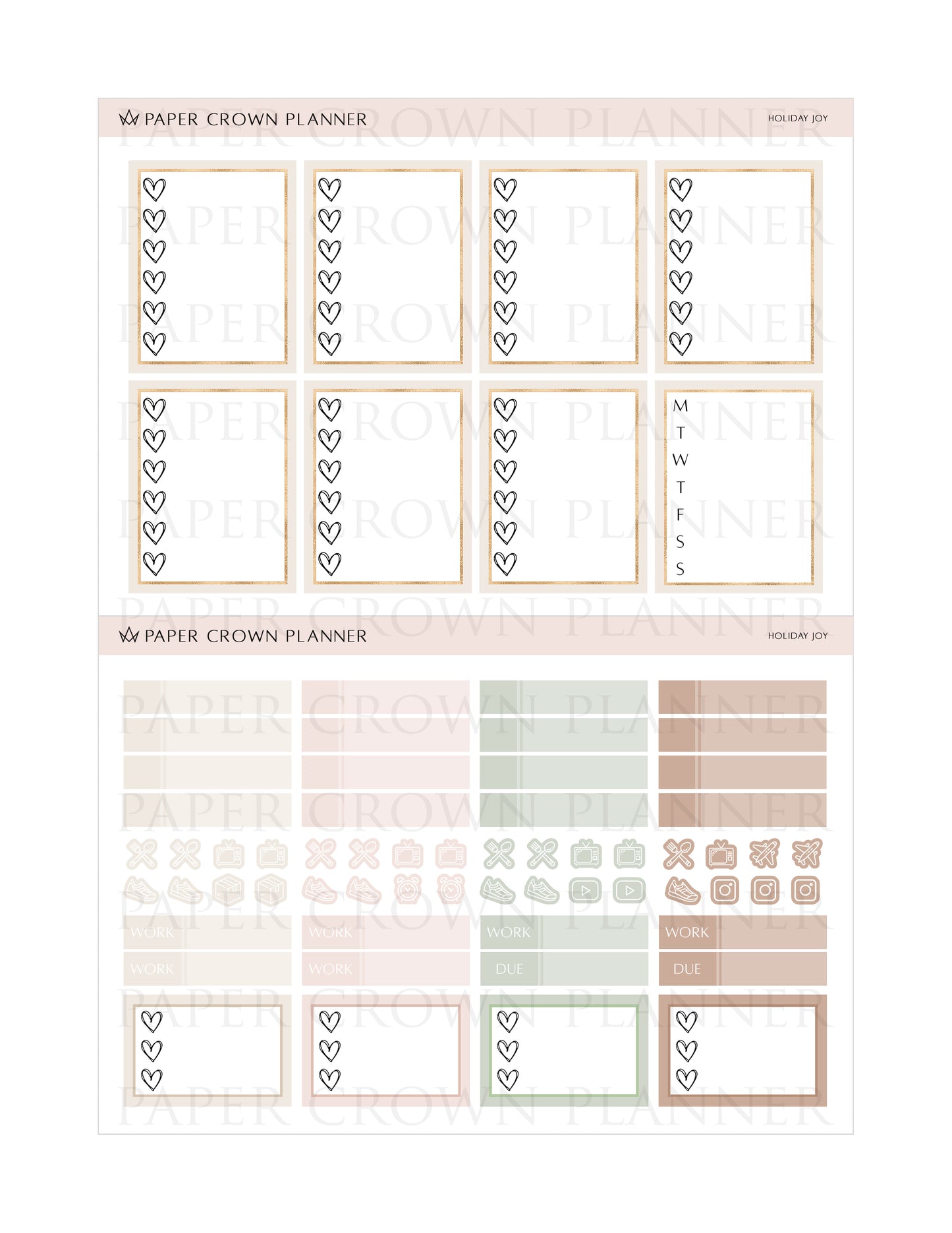 HOLIDAY JOY // Weekly Kit