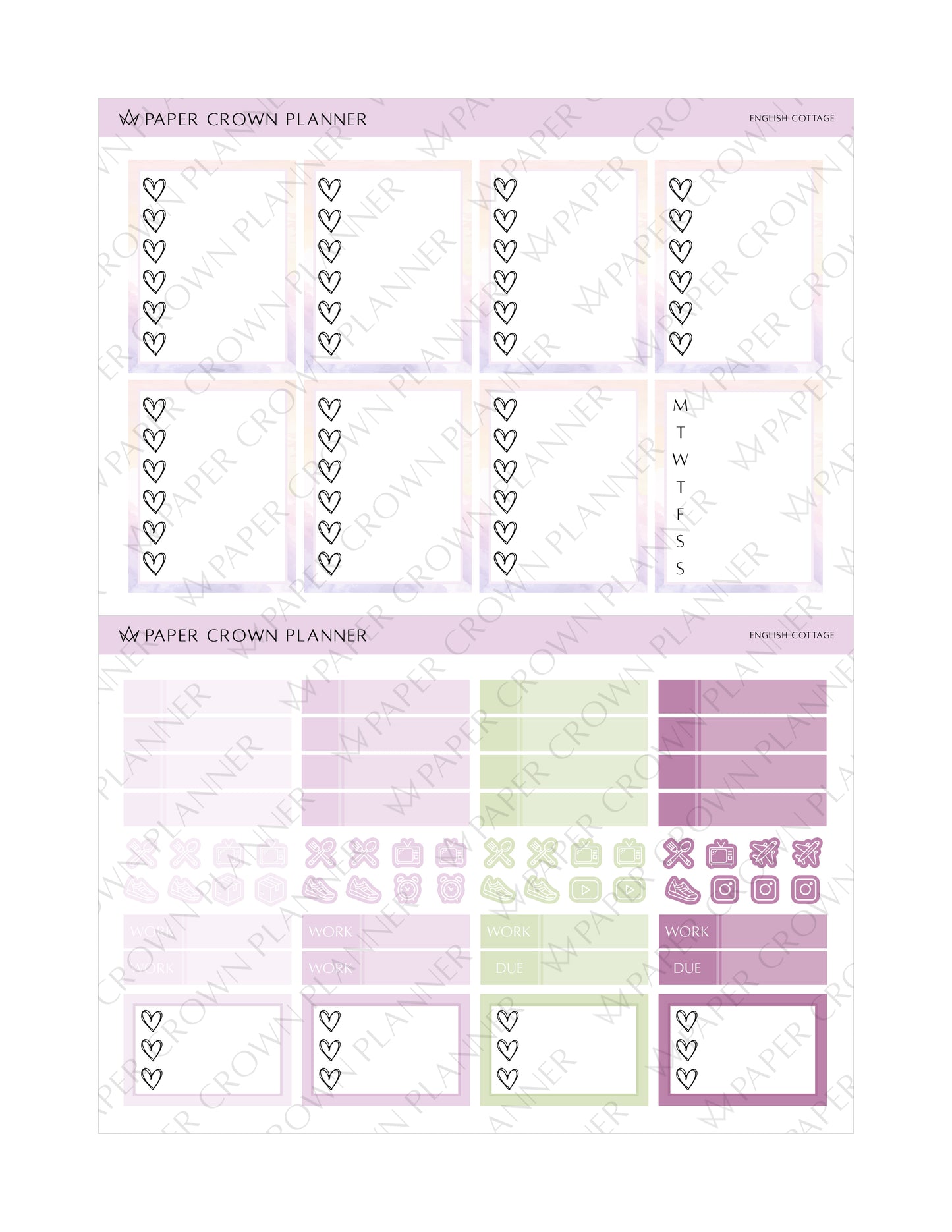 ENGLISH COTTAGE // Weekly Kit