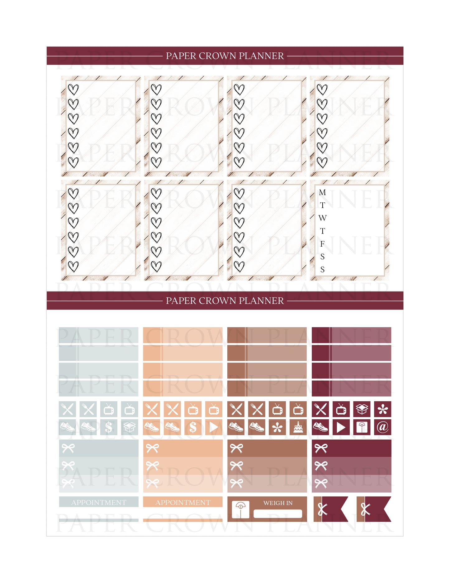 BURGUNDY FALL // Weekly Kit