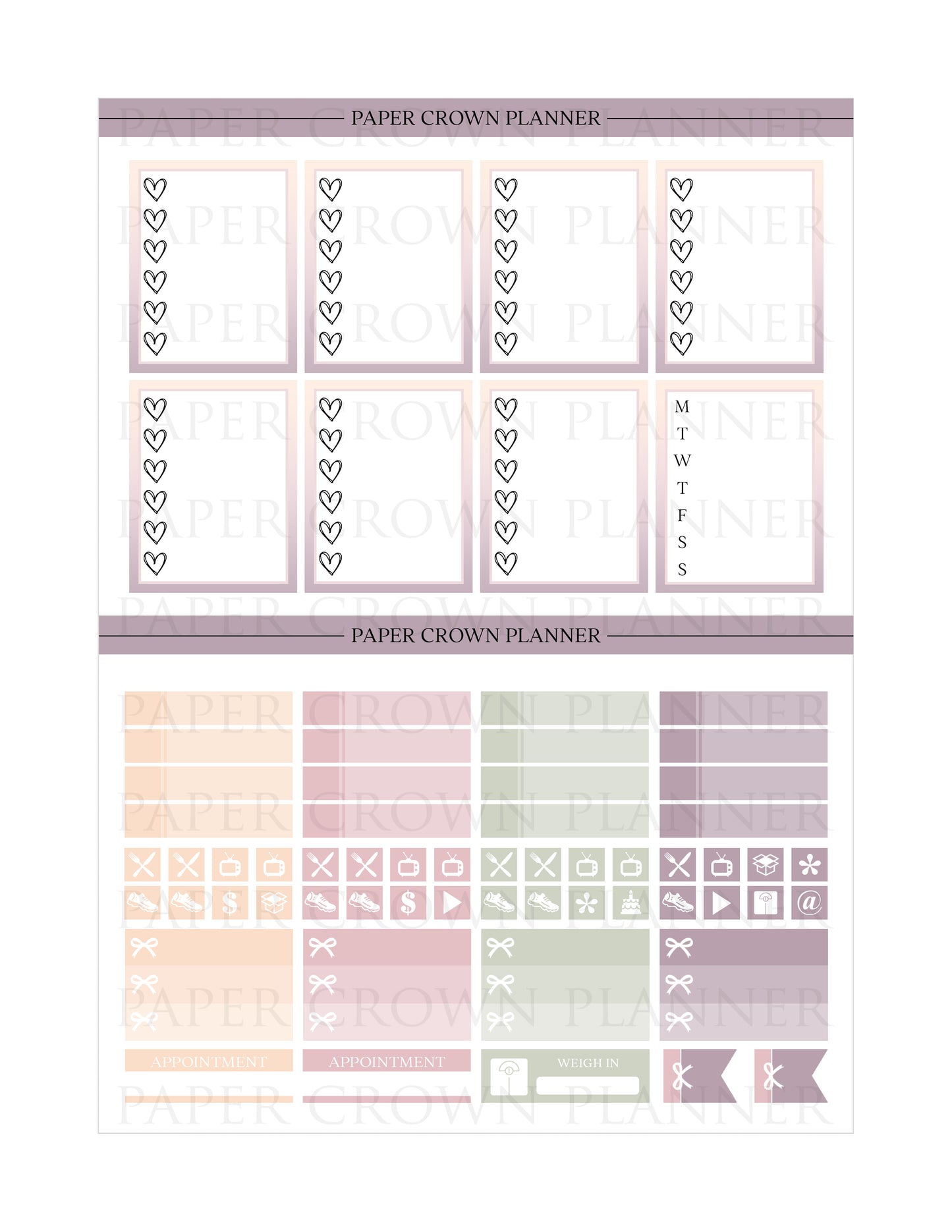 HELLO FALL // Weekly Planner Stickers