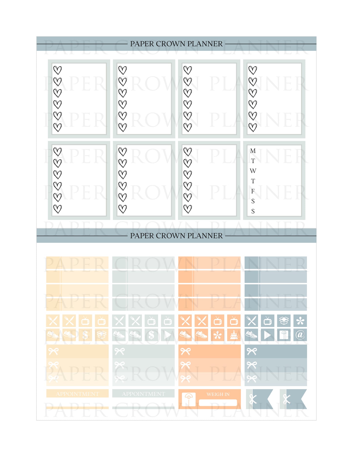 AUTUMN TREASURES Weekly Planner Stickers