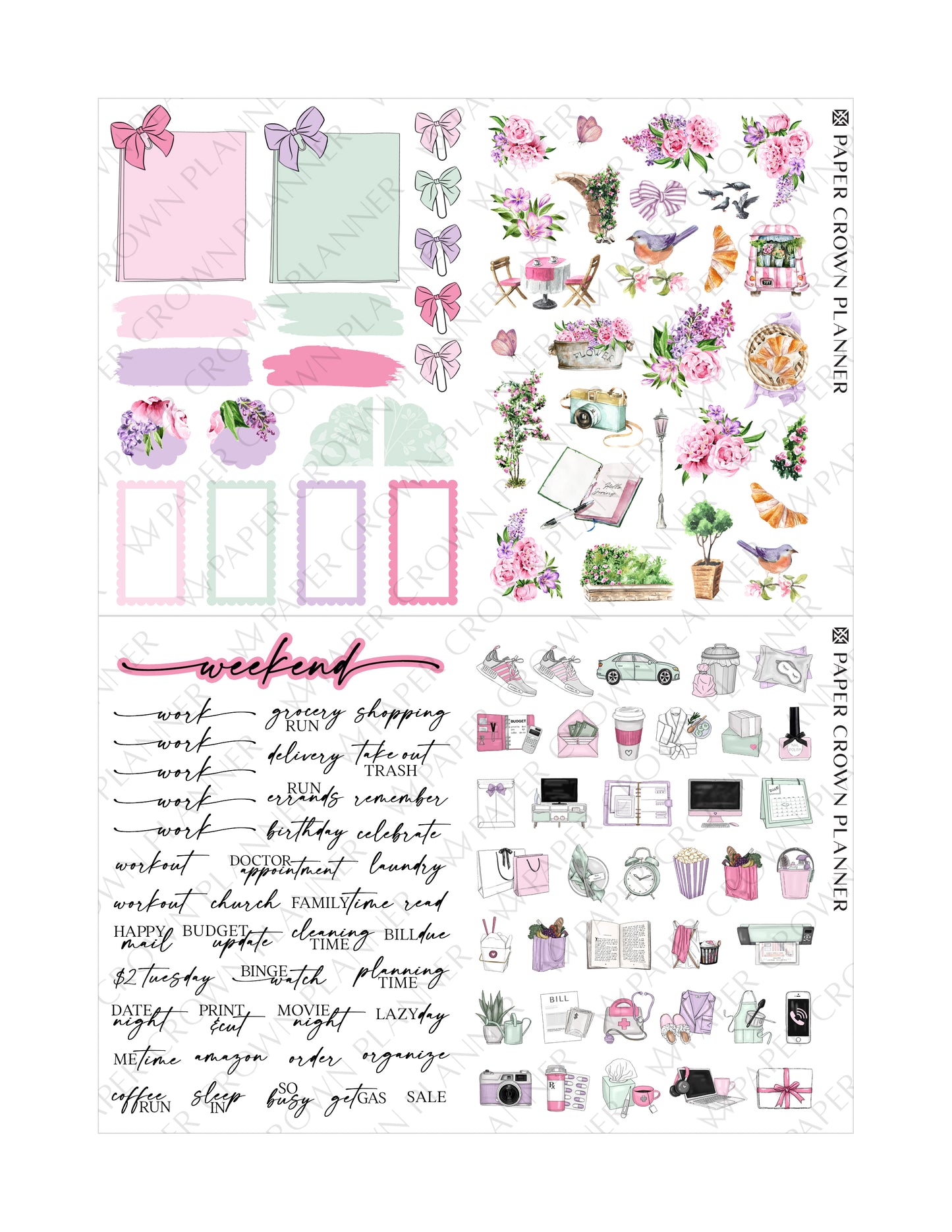 BLOOMING CITY // Weekly Kit