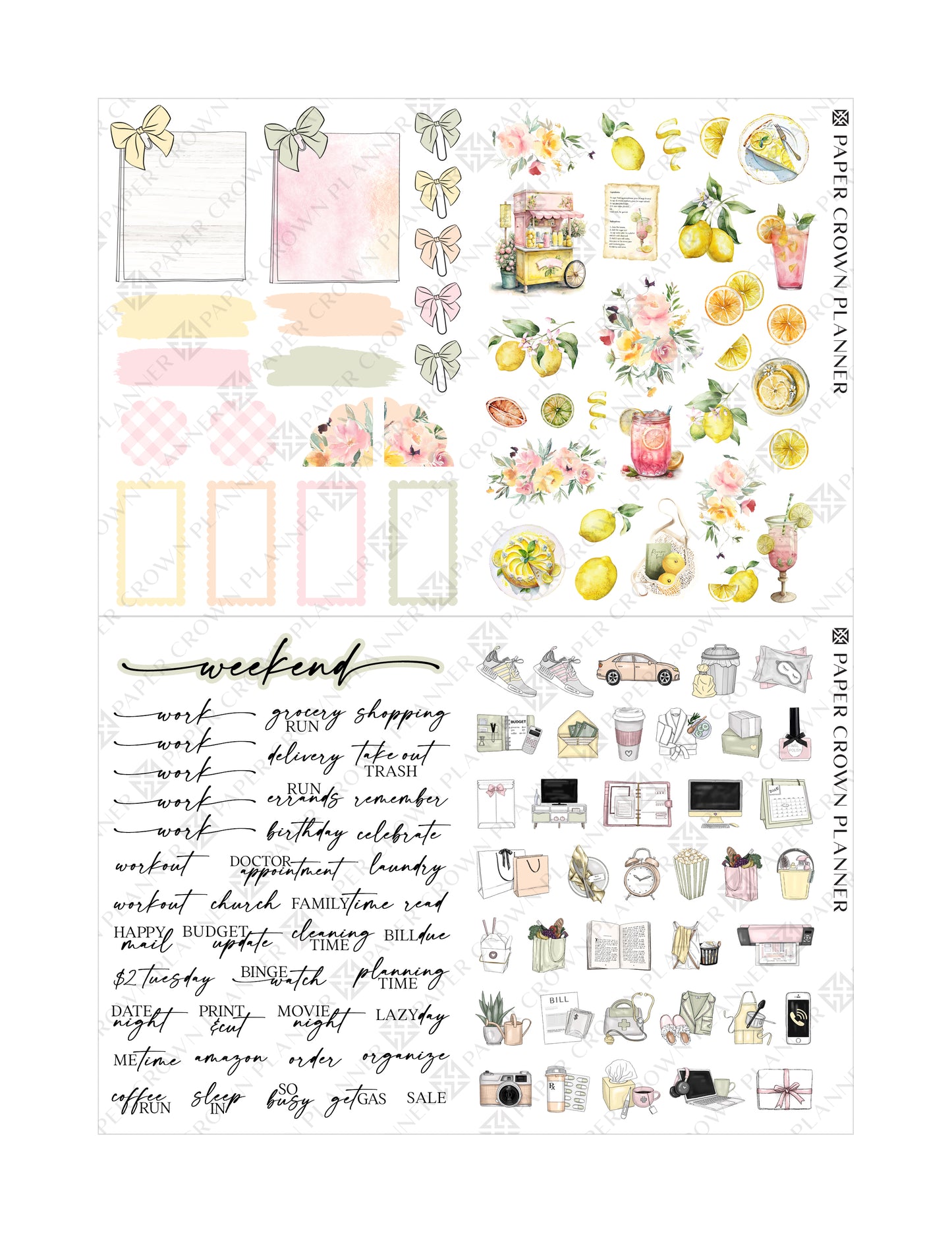 FRESHLY SQUEEZED // Weekly Kit