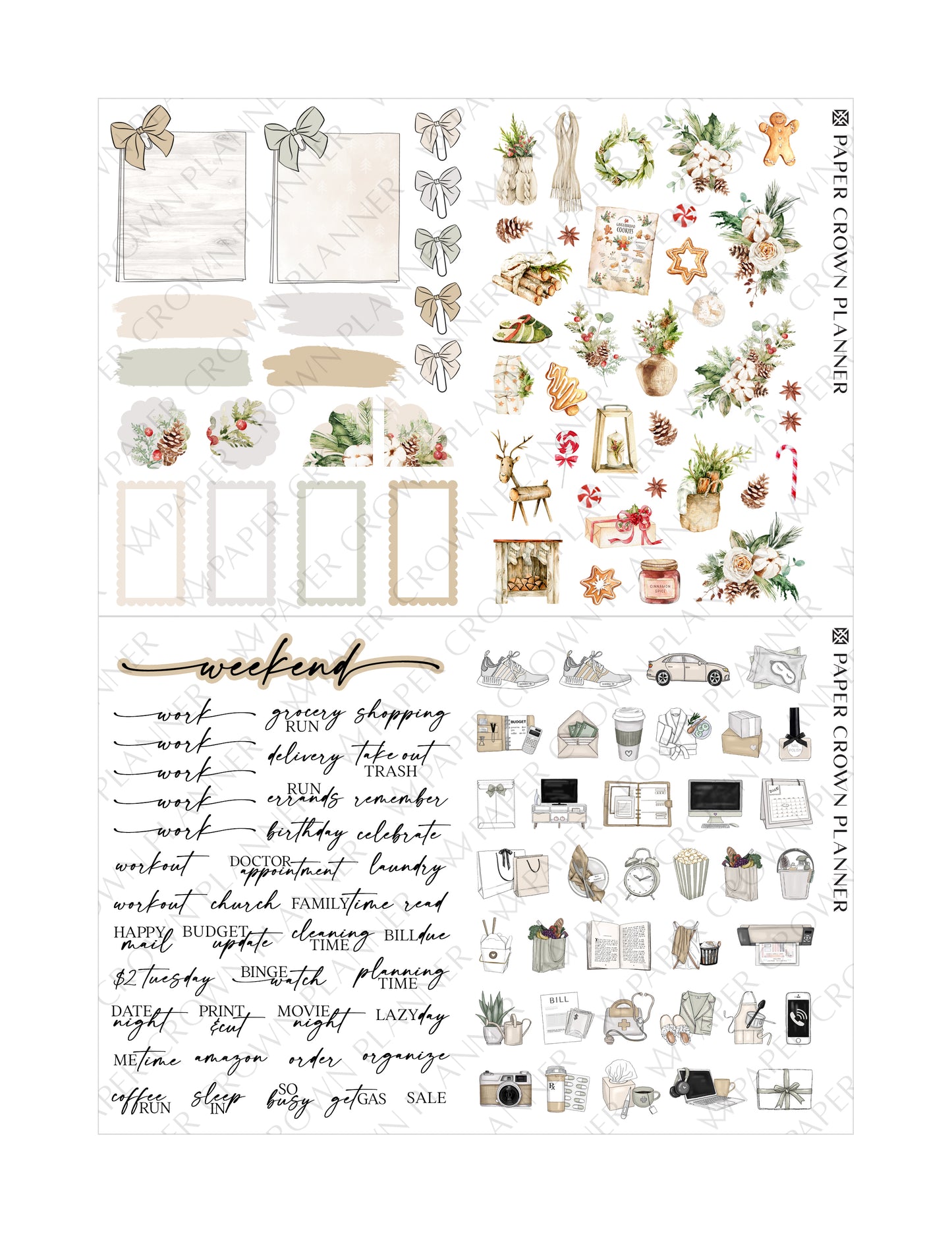 GINGERBREAD COOKIES // Weekly Kit
