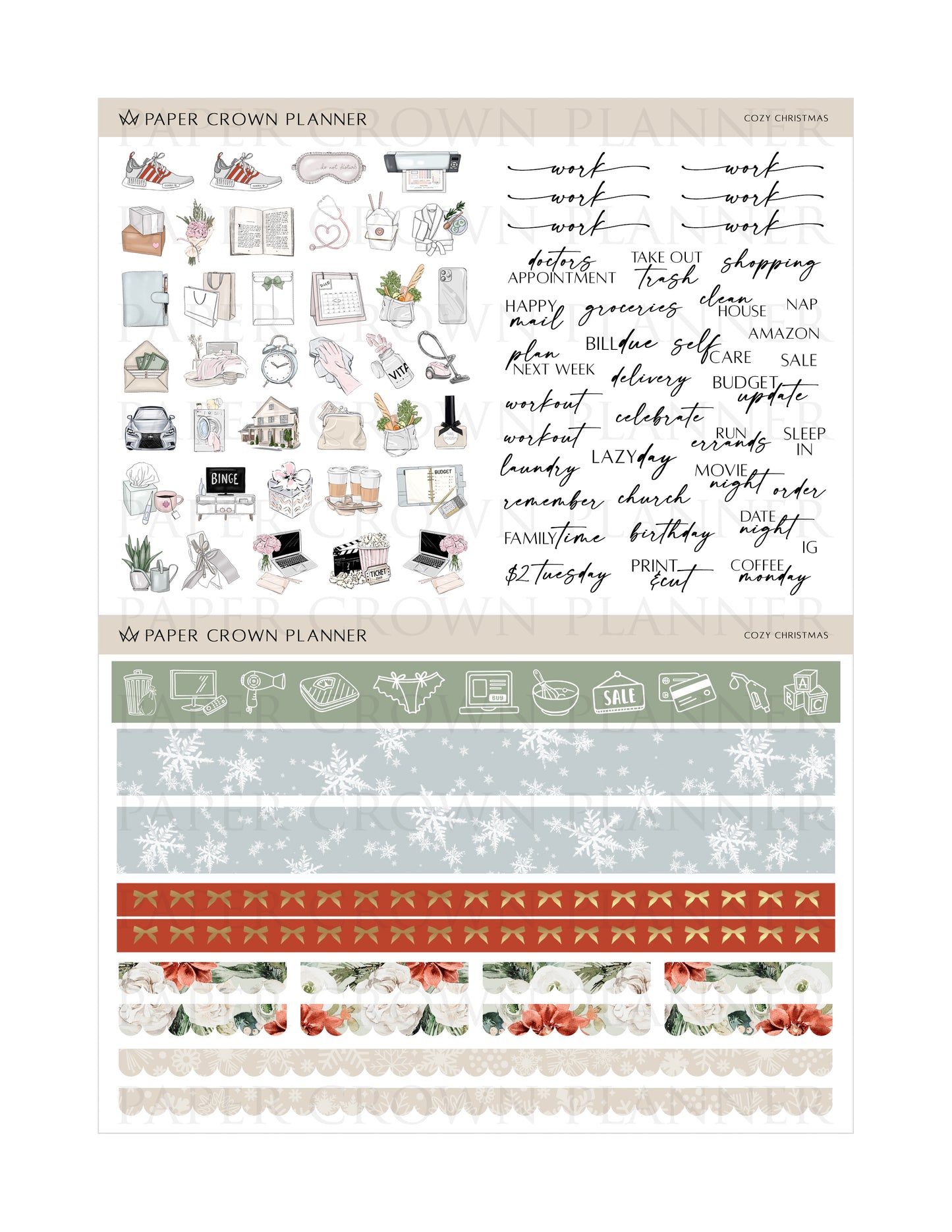 COZY CHRISTMAS // Weekly Kit