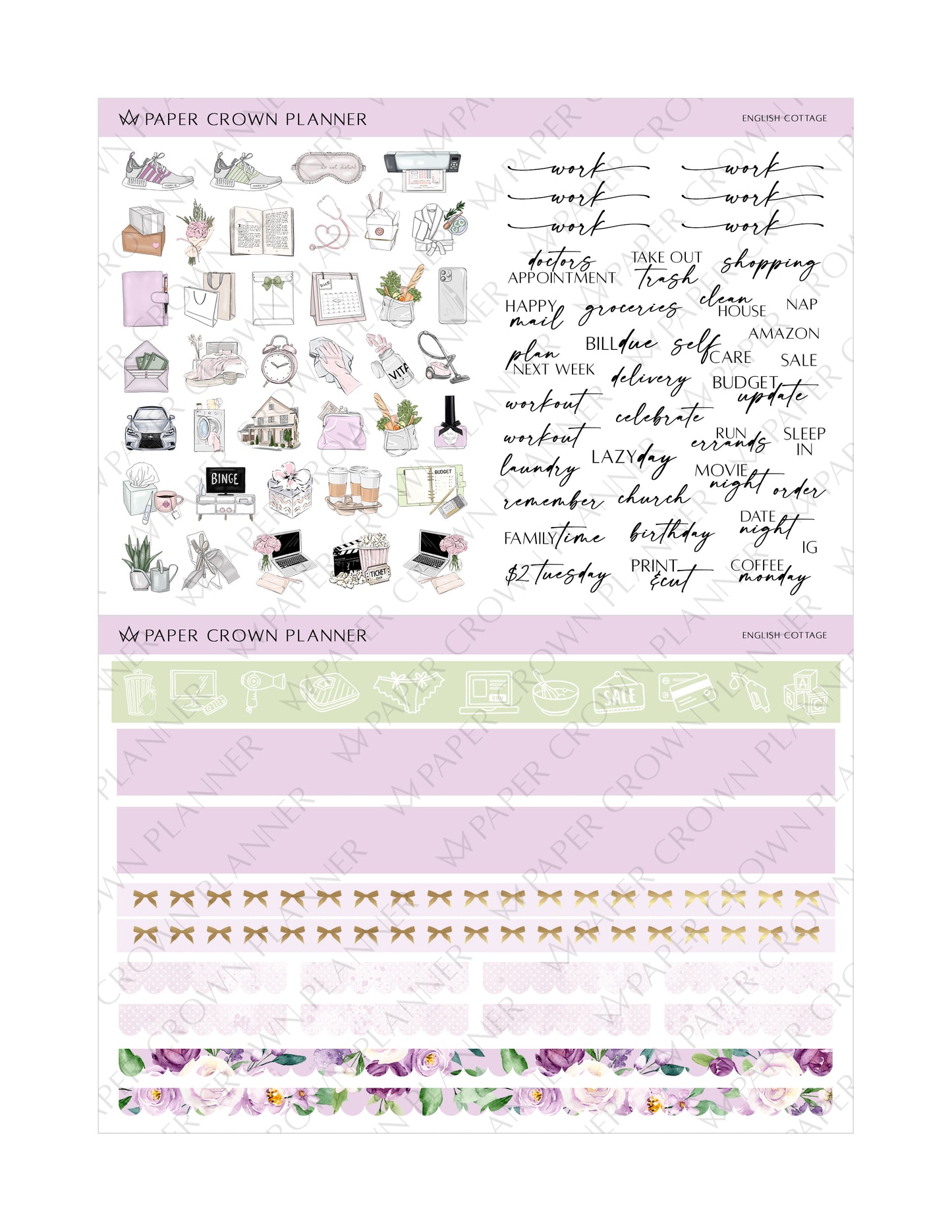 ENGLISH COTTAGE // Weekly Kit