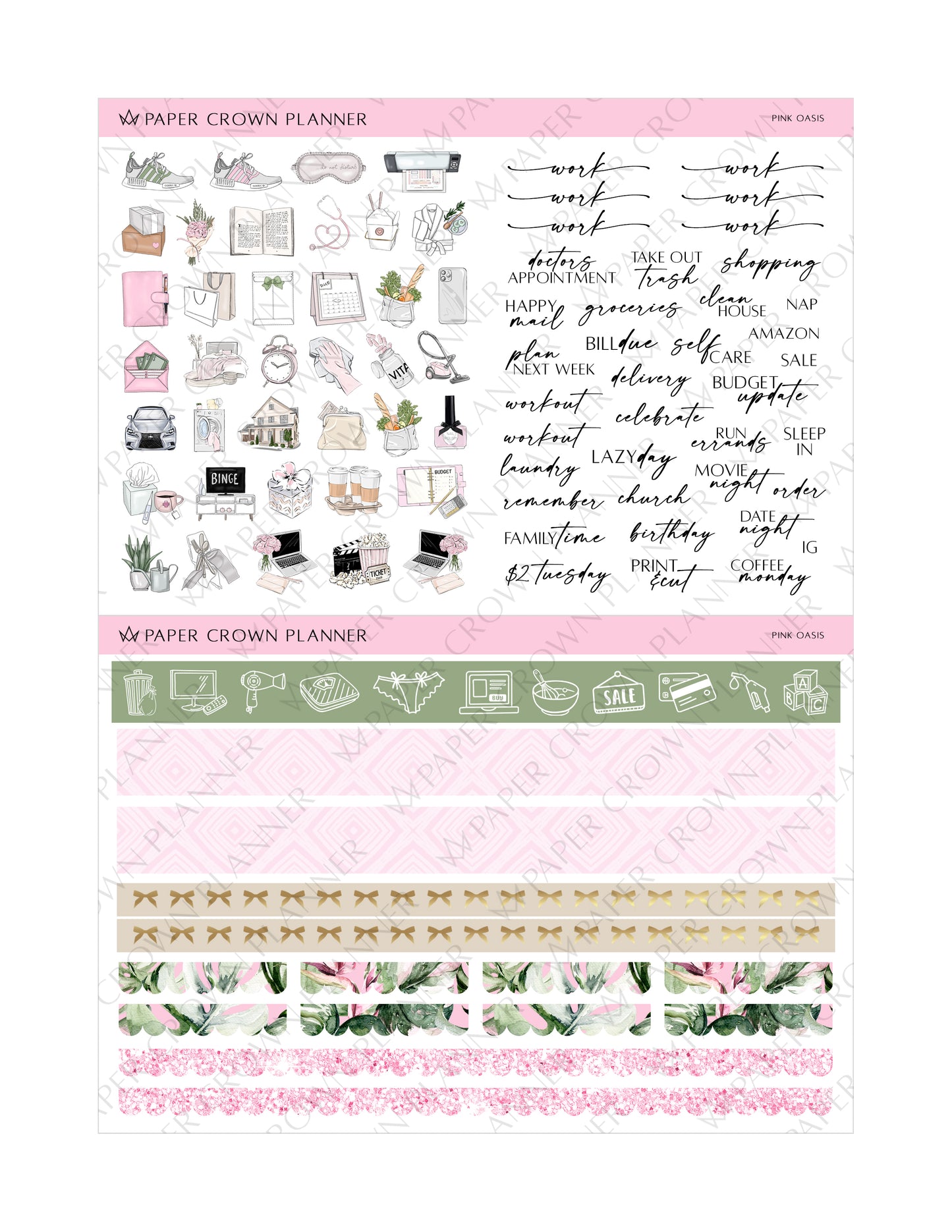 PINK OASIS // Weekly Kit
