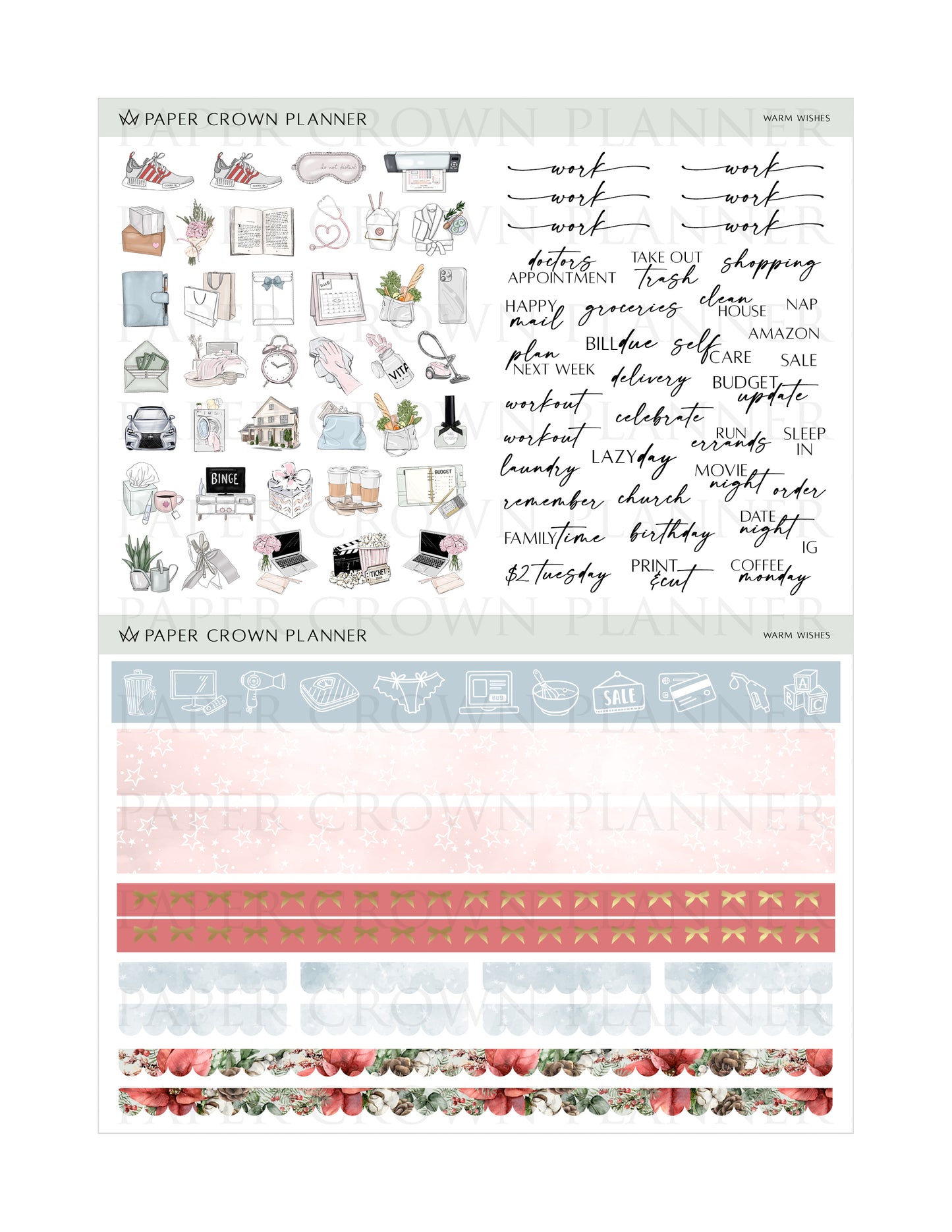 WARM WISHES // Weekly Kit