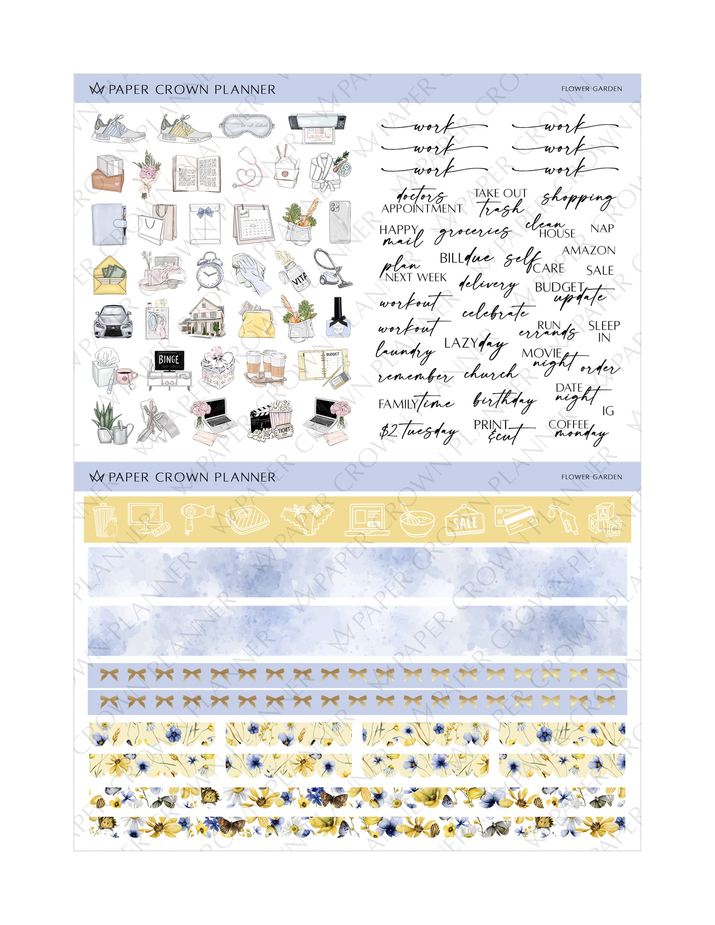 FLOWER GARDEN // Weekly Kit