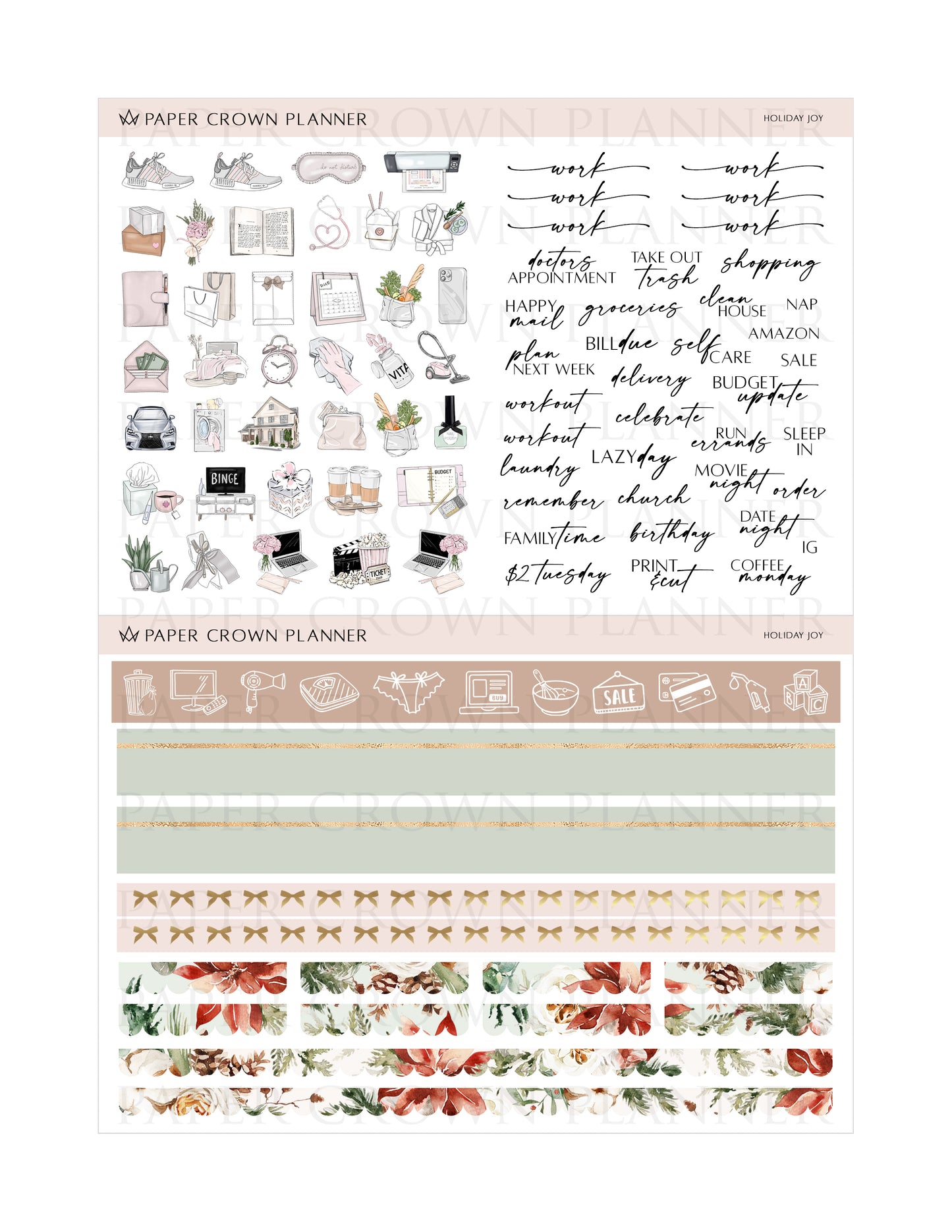 HOLIDAY JOY // Weekly Kit