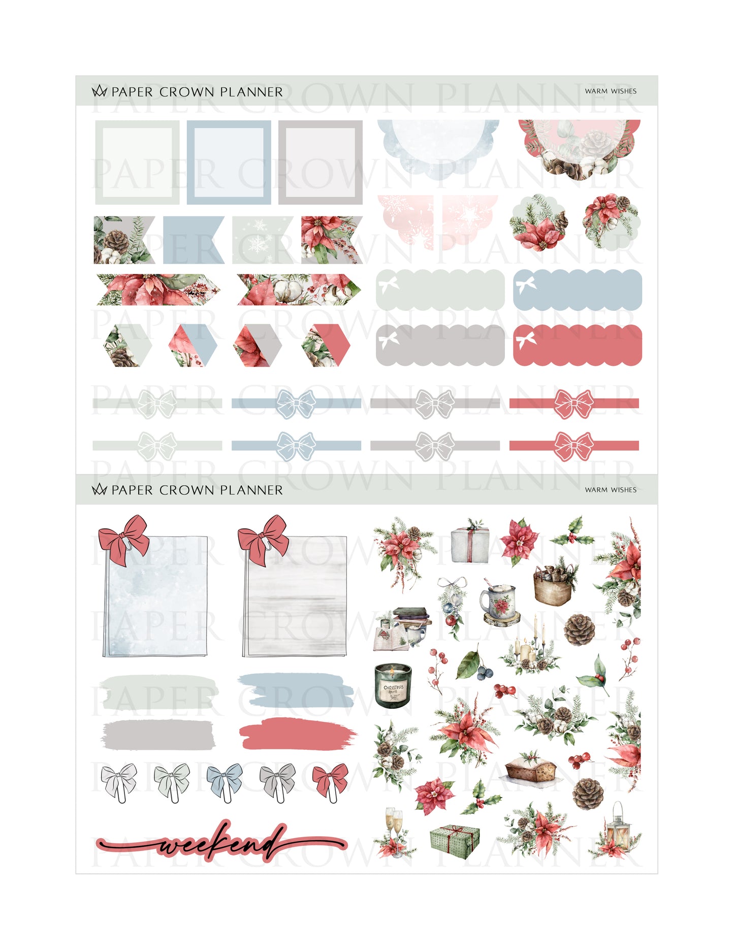 WARM WISHES // Weekly Kit