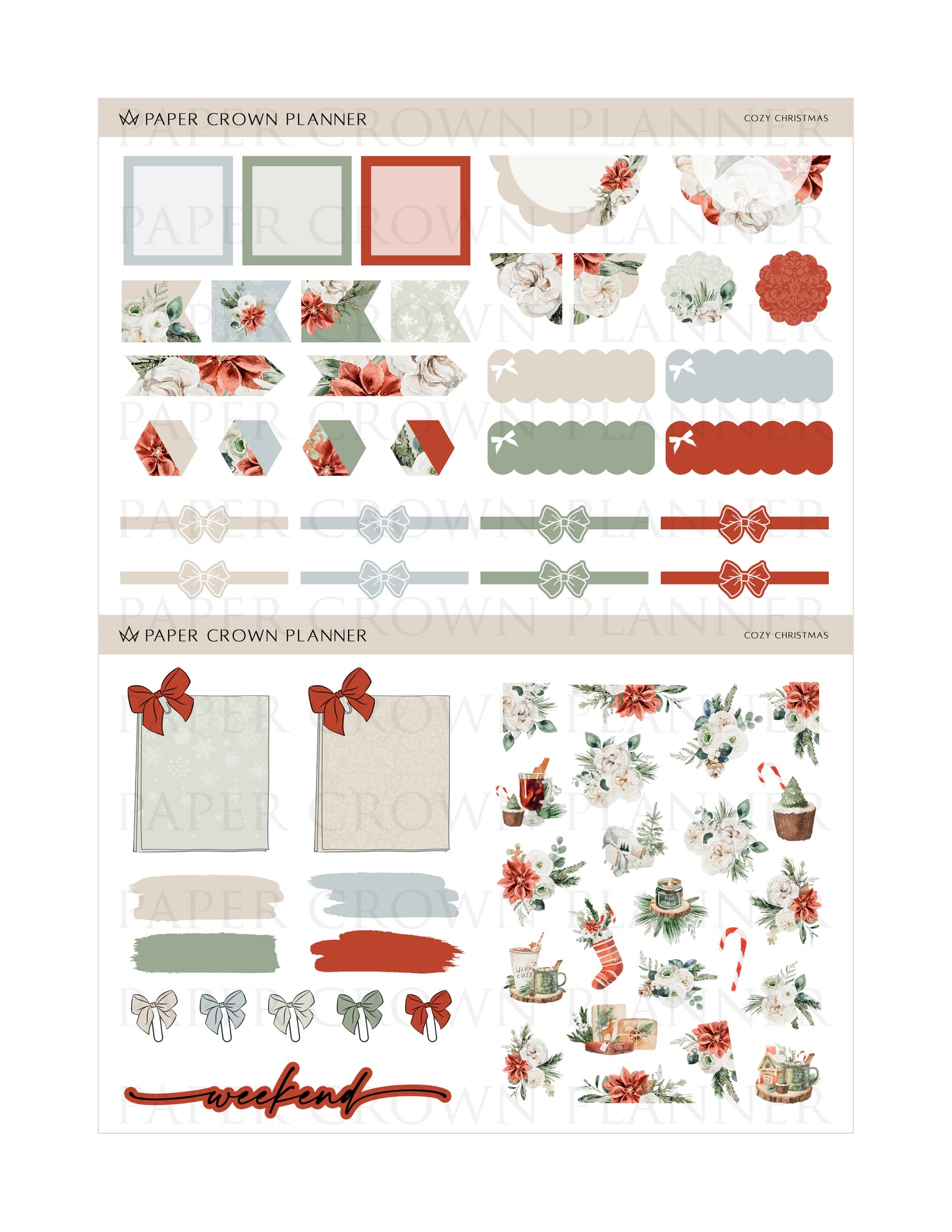 COZY CHRISTMAS // Weekly Kit