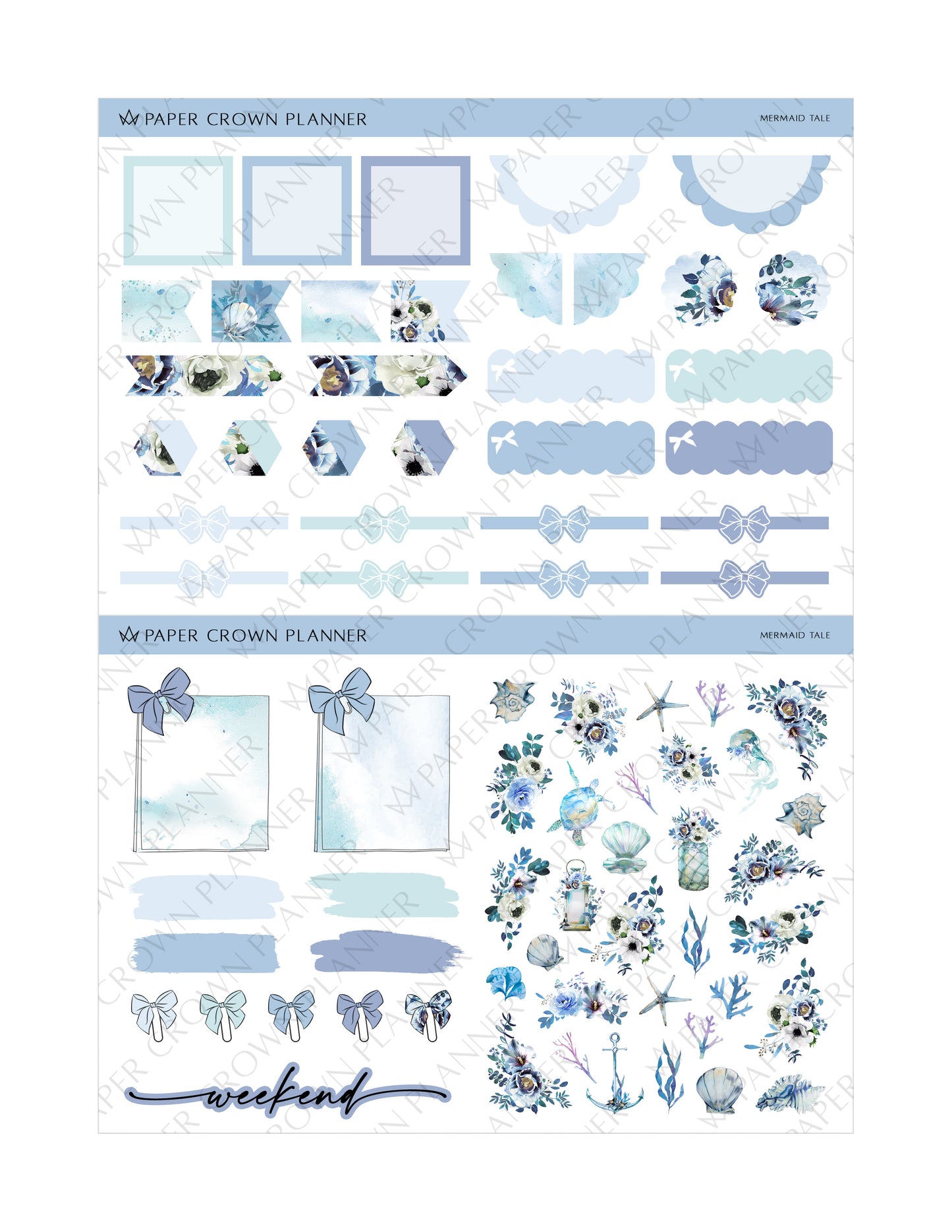 MERMAID TALE // Weekly Kit