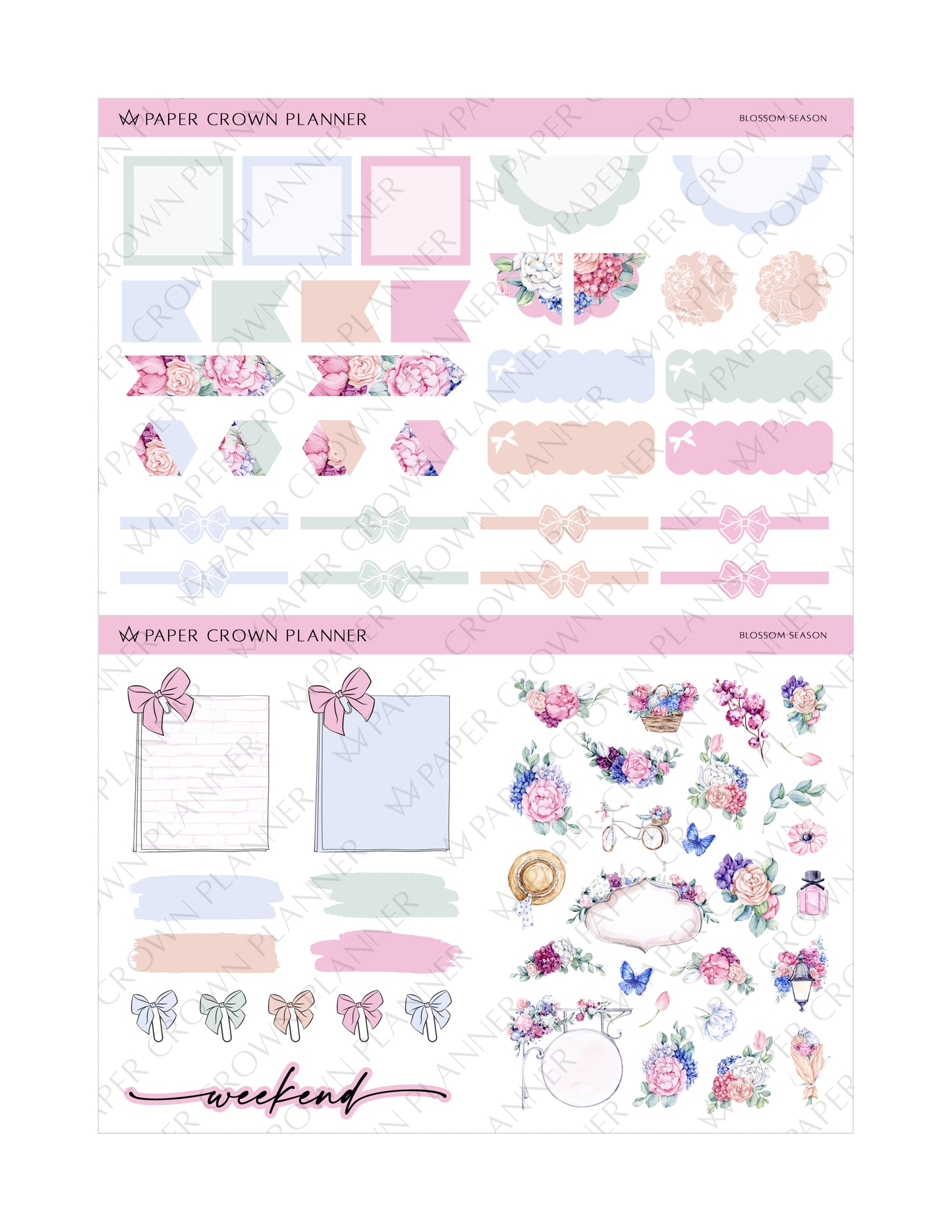 BLOSSOM SEASON // Weekly Kit