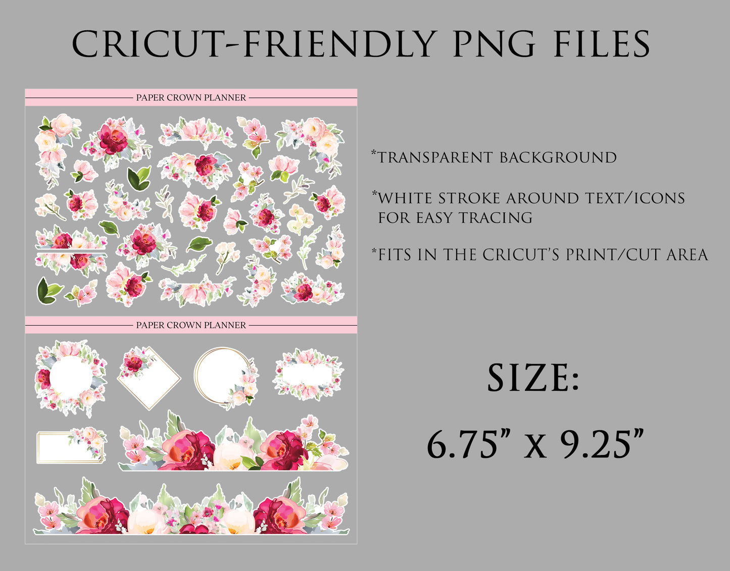 FLORAL Deco Stickers