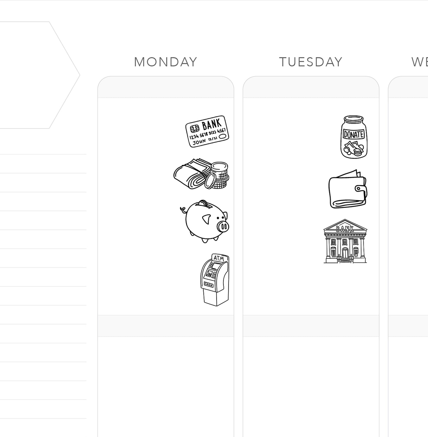 MONEY // Foil-Ready Icons