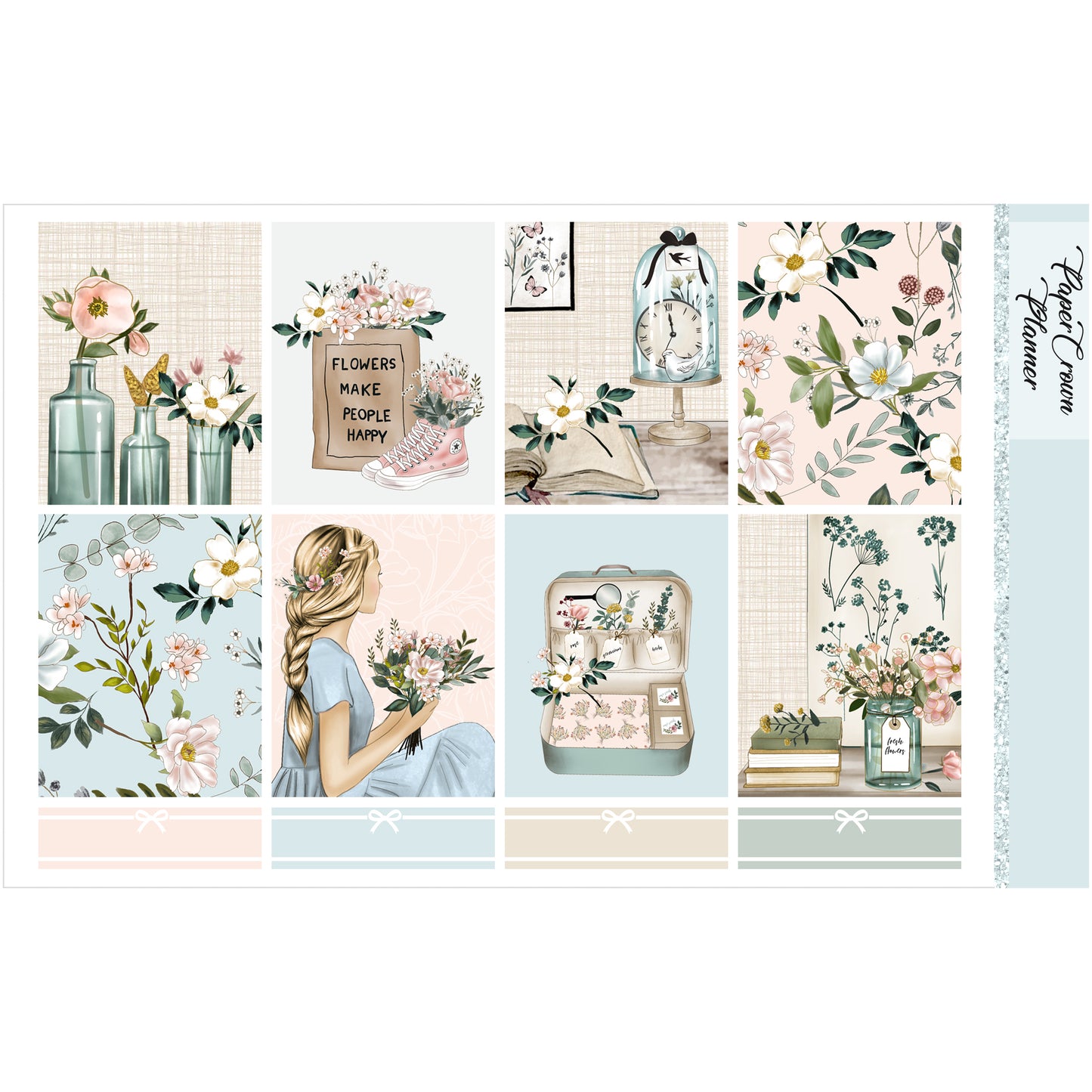 BOTANICAL // Weekly Planner Stickers