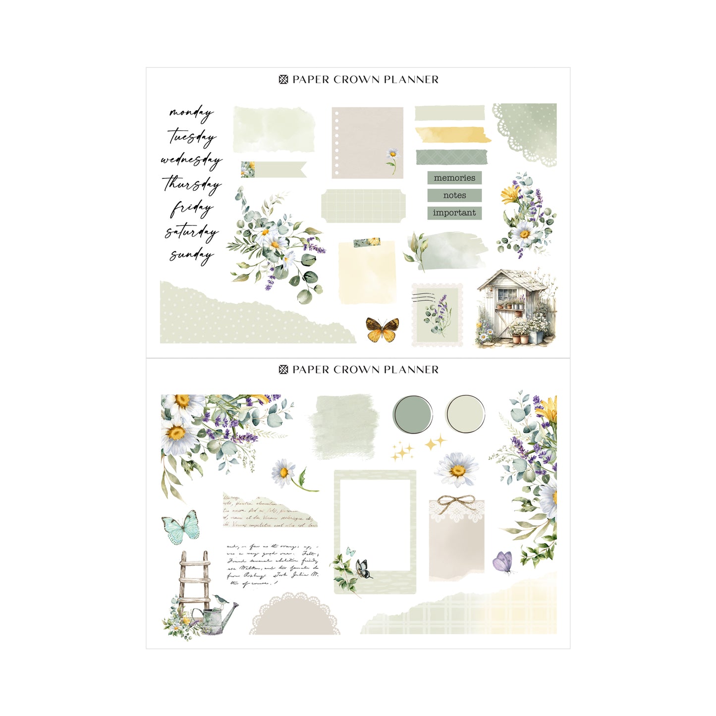 DAISY GARDEN // Journaling Kit
