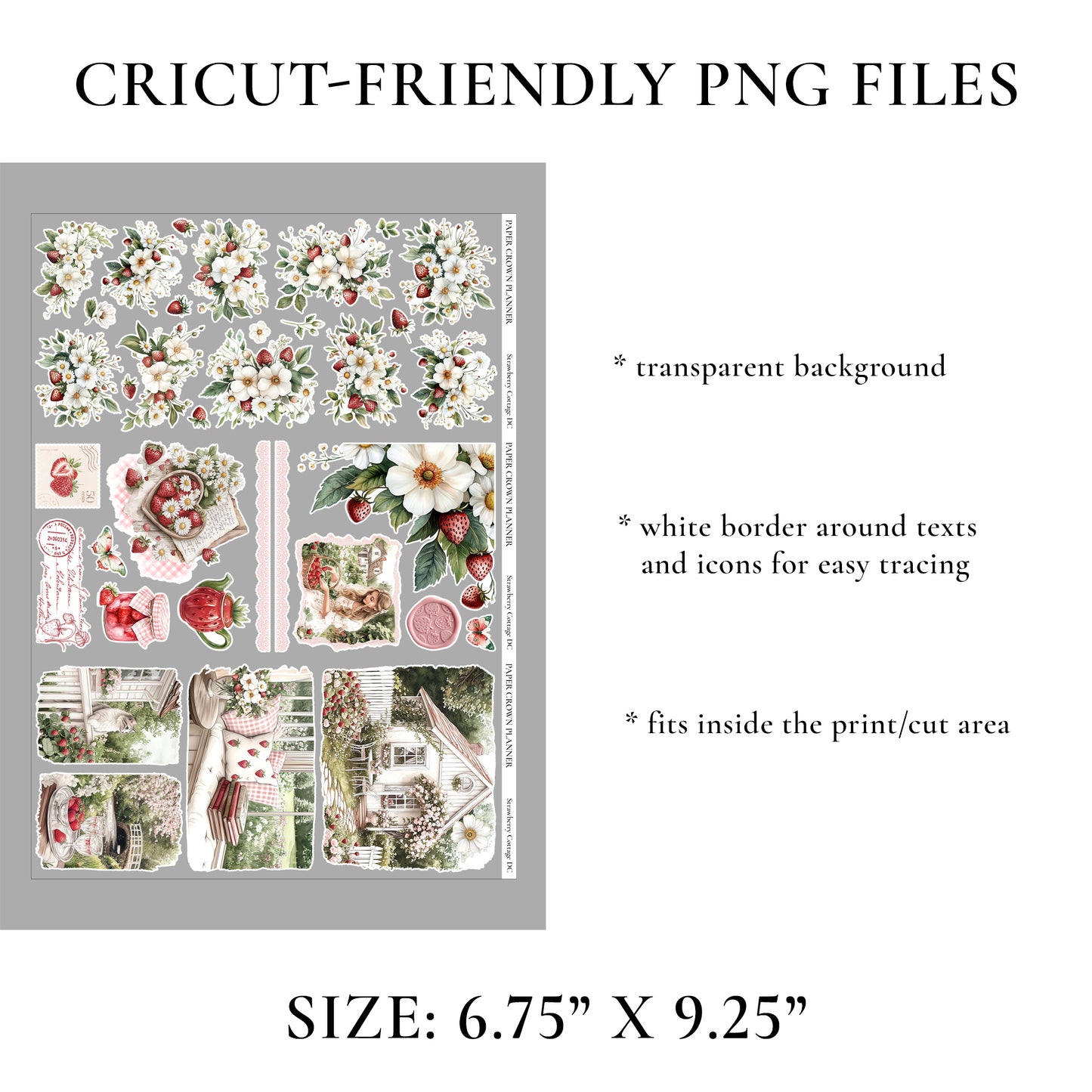 STRAWBERRY COTTAGE // Deco Kit