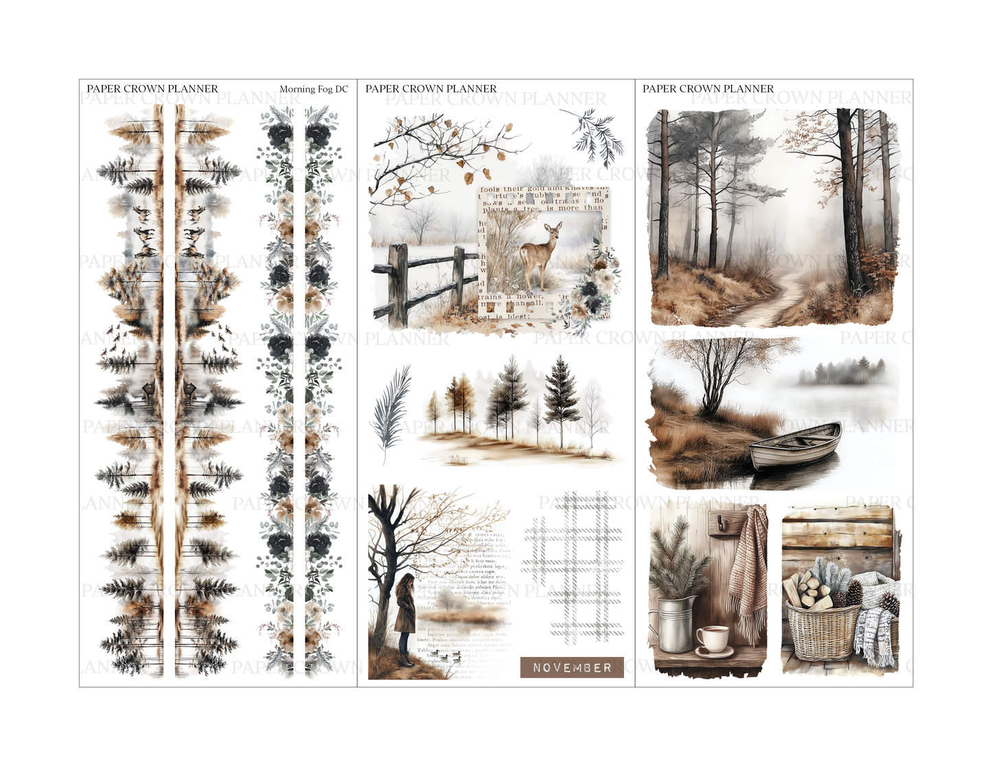 MORNING FOG // Deco Kit