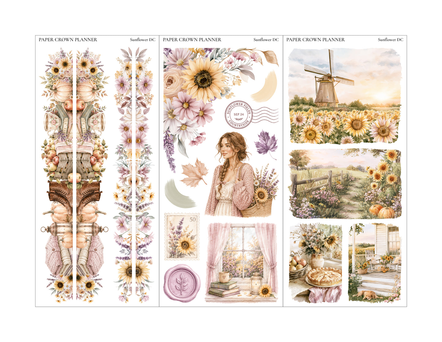 SUNFLOWER // Deco Kit