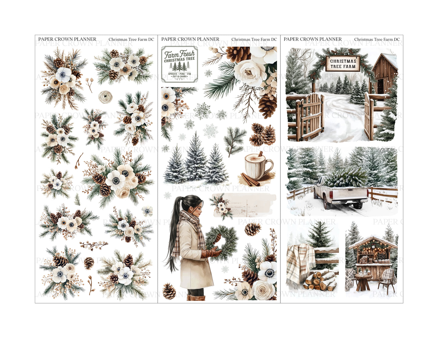 CHRISTMAS TREE FARM // Deco Kit