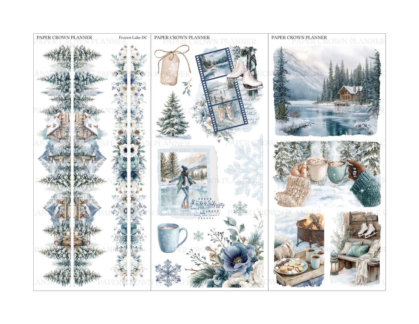 FROZEN LAKE // Deco Kit