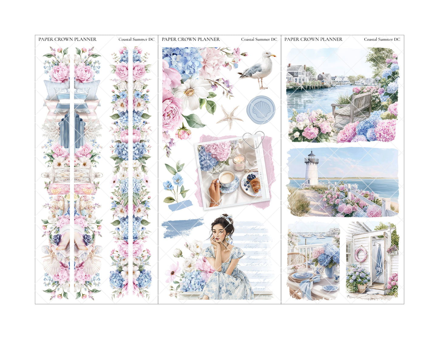 COASTAL SUMMER // Deco Kit
