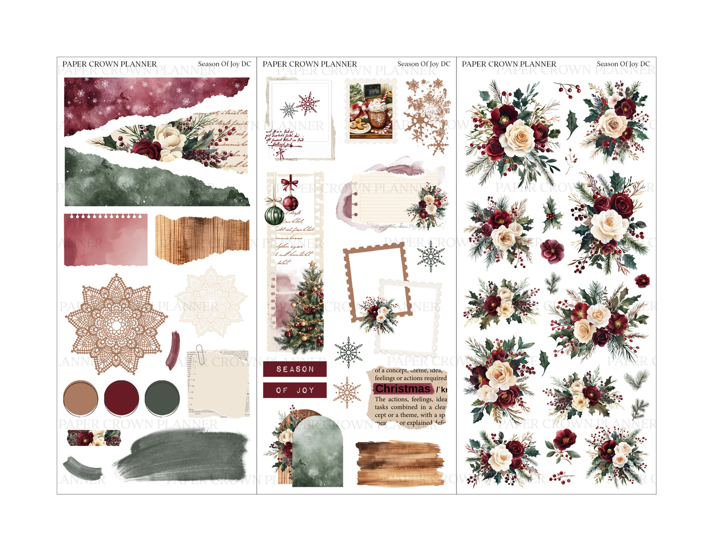 SEASON OF JOY // Deco Kit
