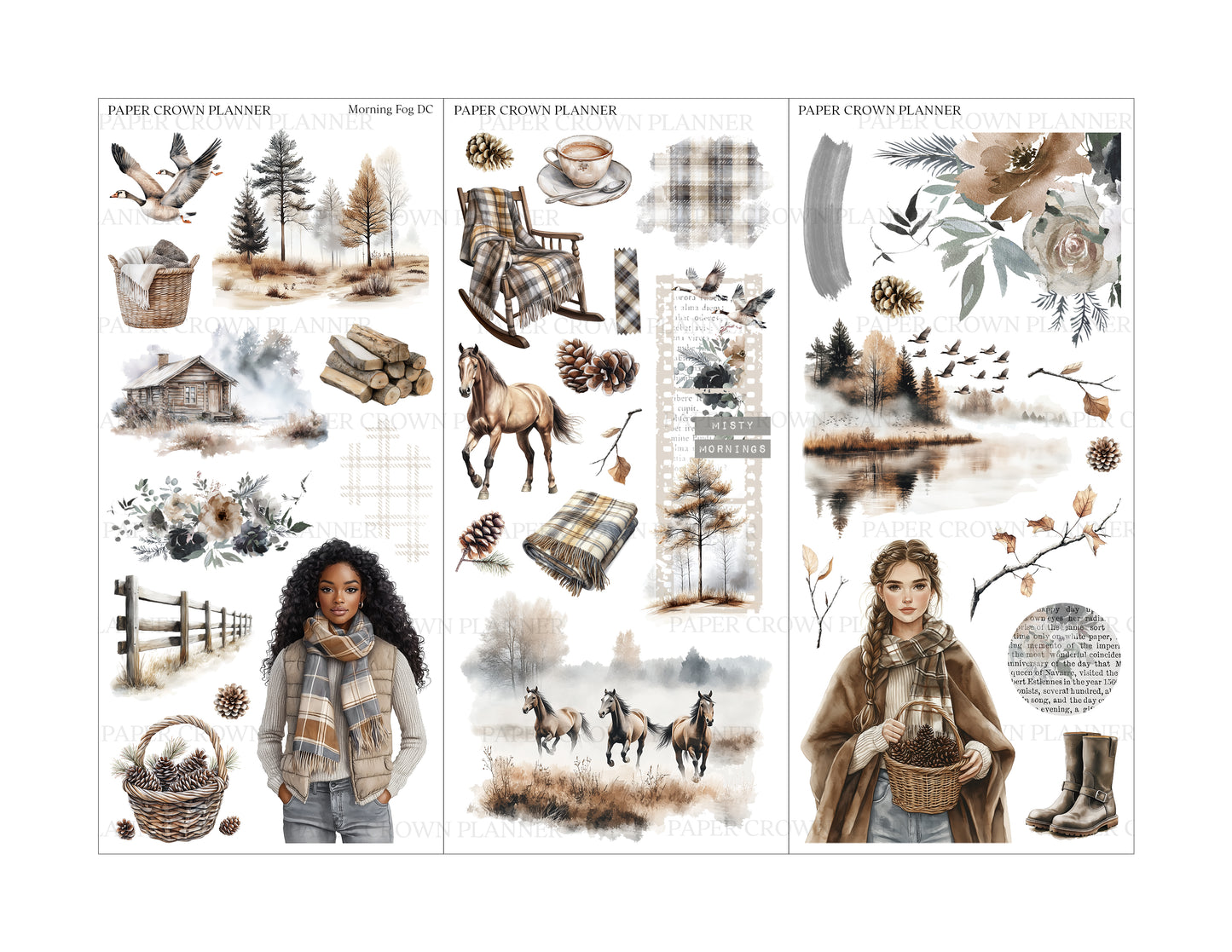 MORNING FOG // Deco Kit