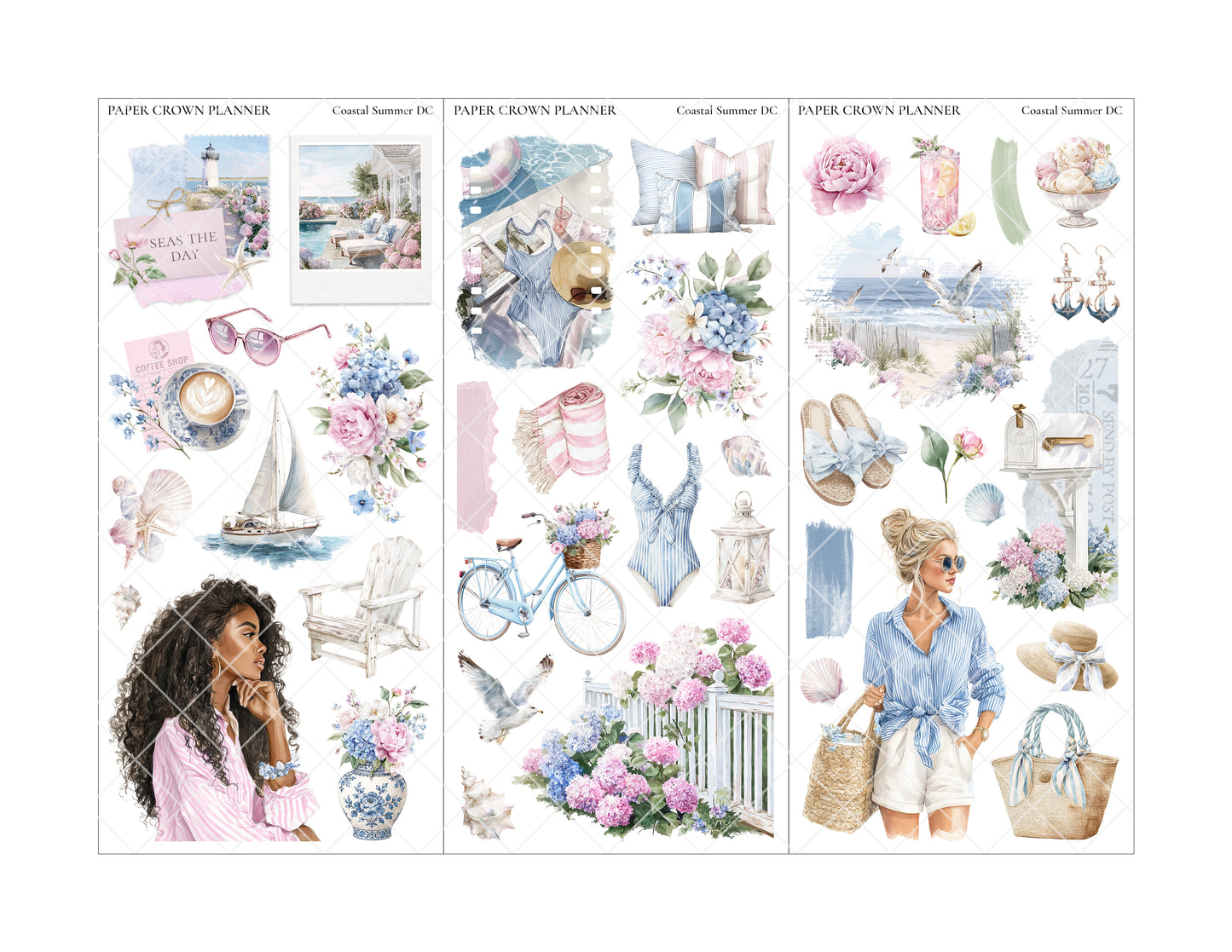 COASTAL SUMMER // Deco Kit