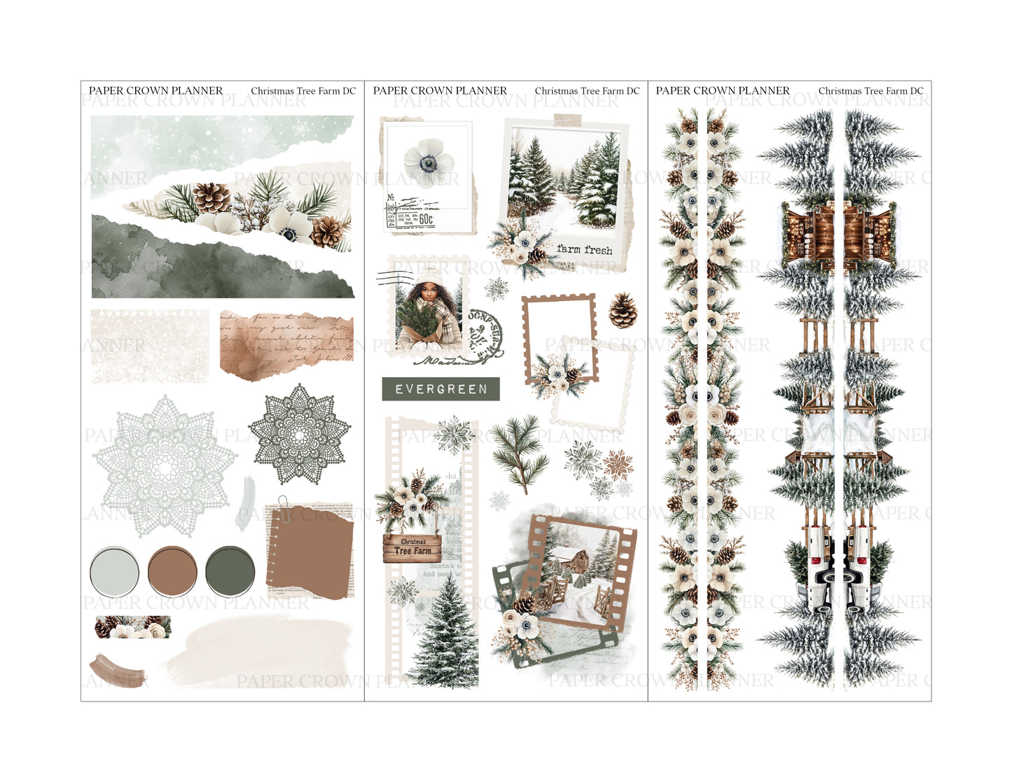 CHRISTMAS TREE FARM // Deco Kit