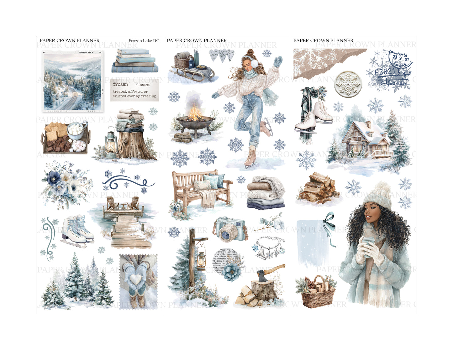 FROZEN LAKE // Deco Kit