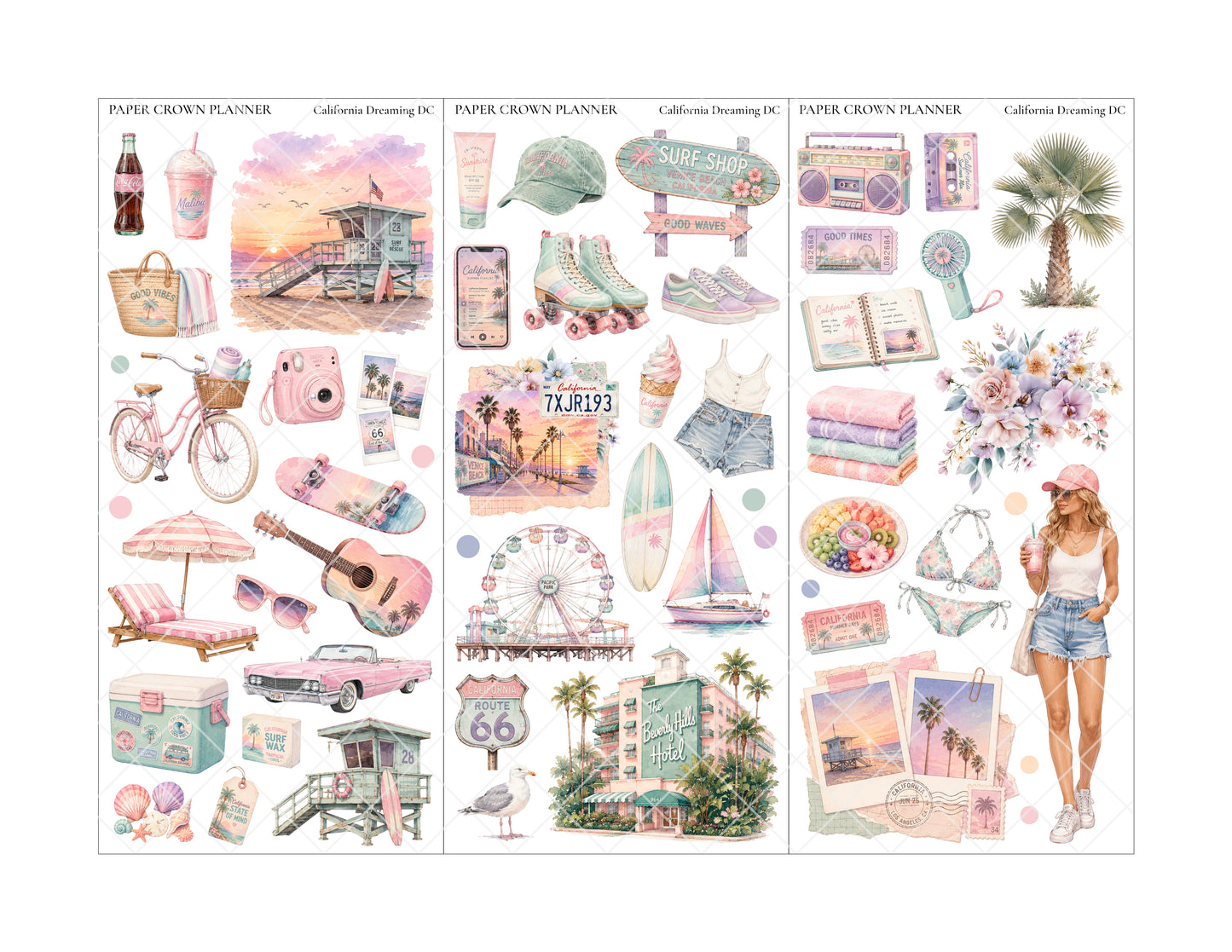 CALIFORNIA DREAMING // Deco Kit