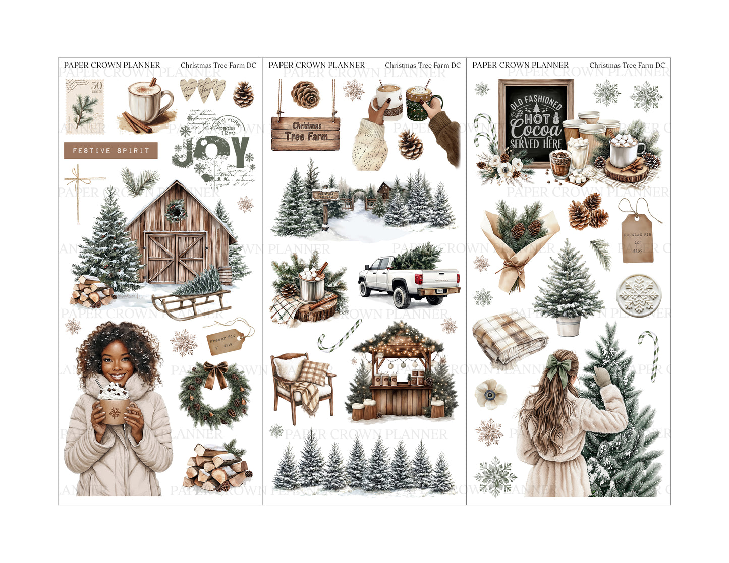 CHRISTMAS TREE FARM // Deco Kit