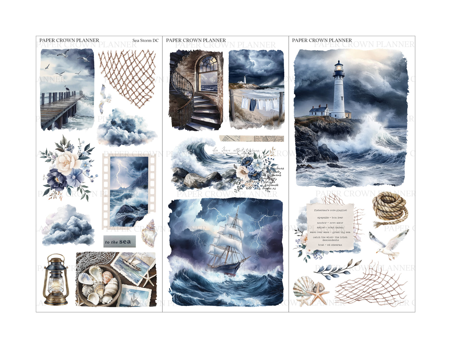 SEA STORM // Deco Kit