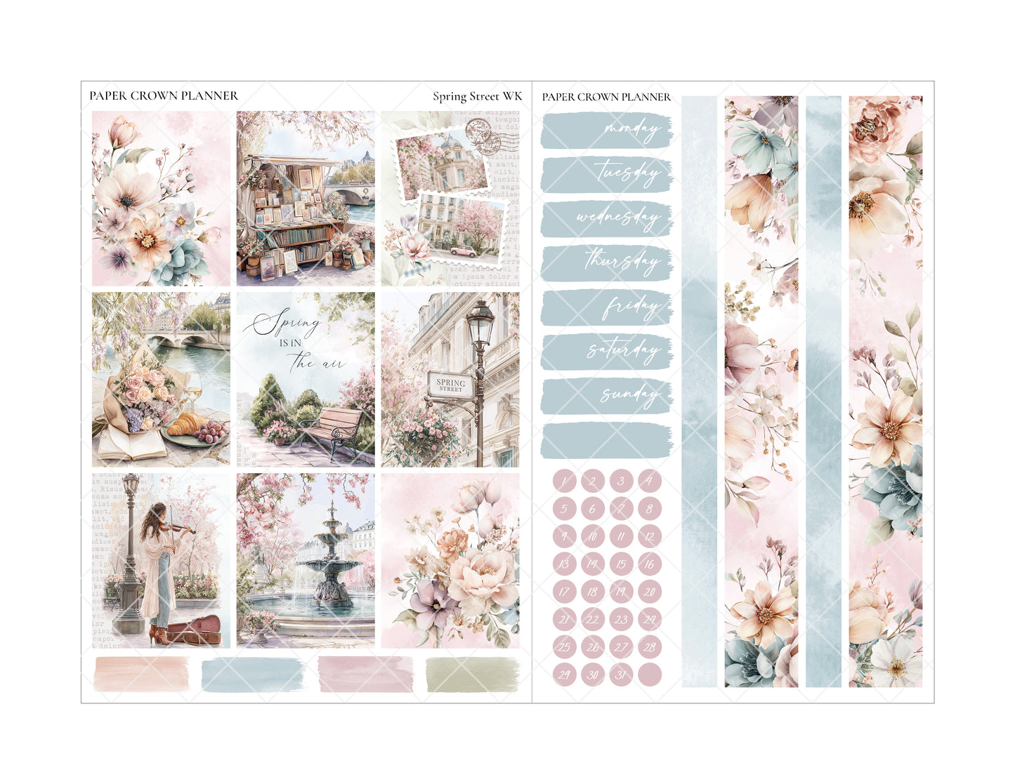 SPRING STREET // Weekly Kit
