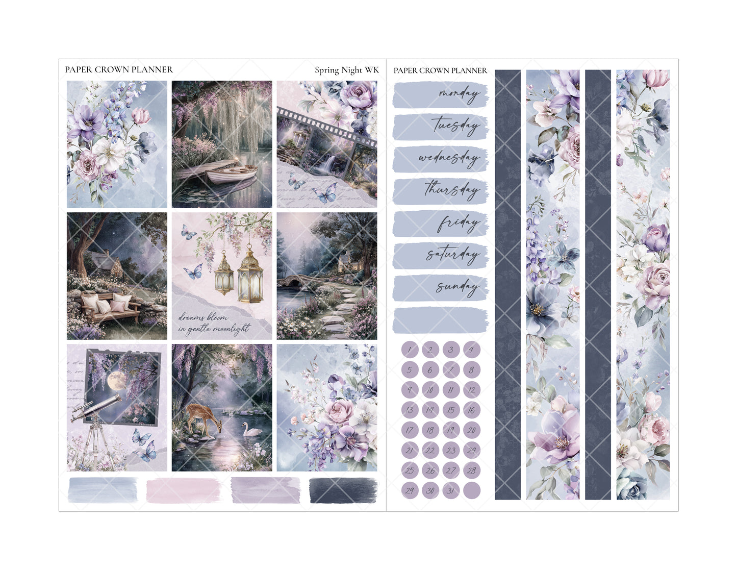 SPRING NIGHT // Weekly Kit