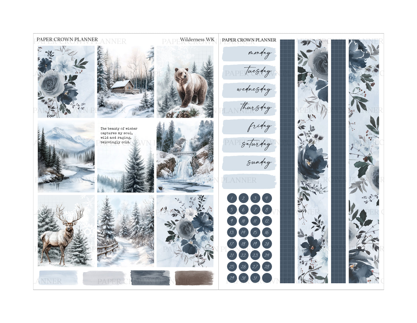 WILDERNESS // Weekly Kit