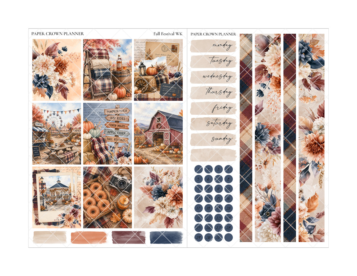 FALL FESTIVAL // Weekly Kit