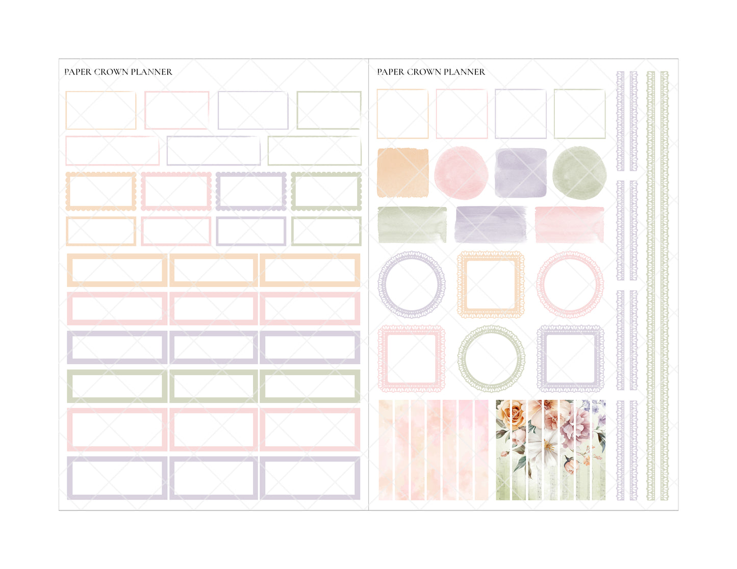 ETHEREAL GARDEN // Weekly Kit