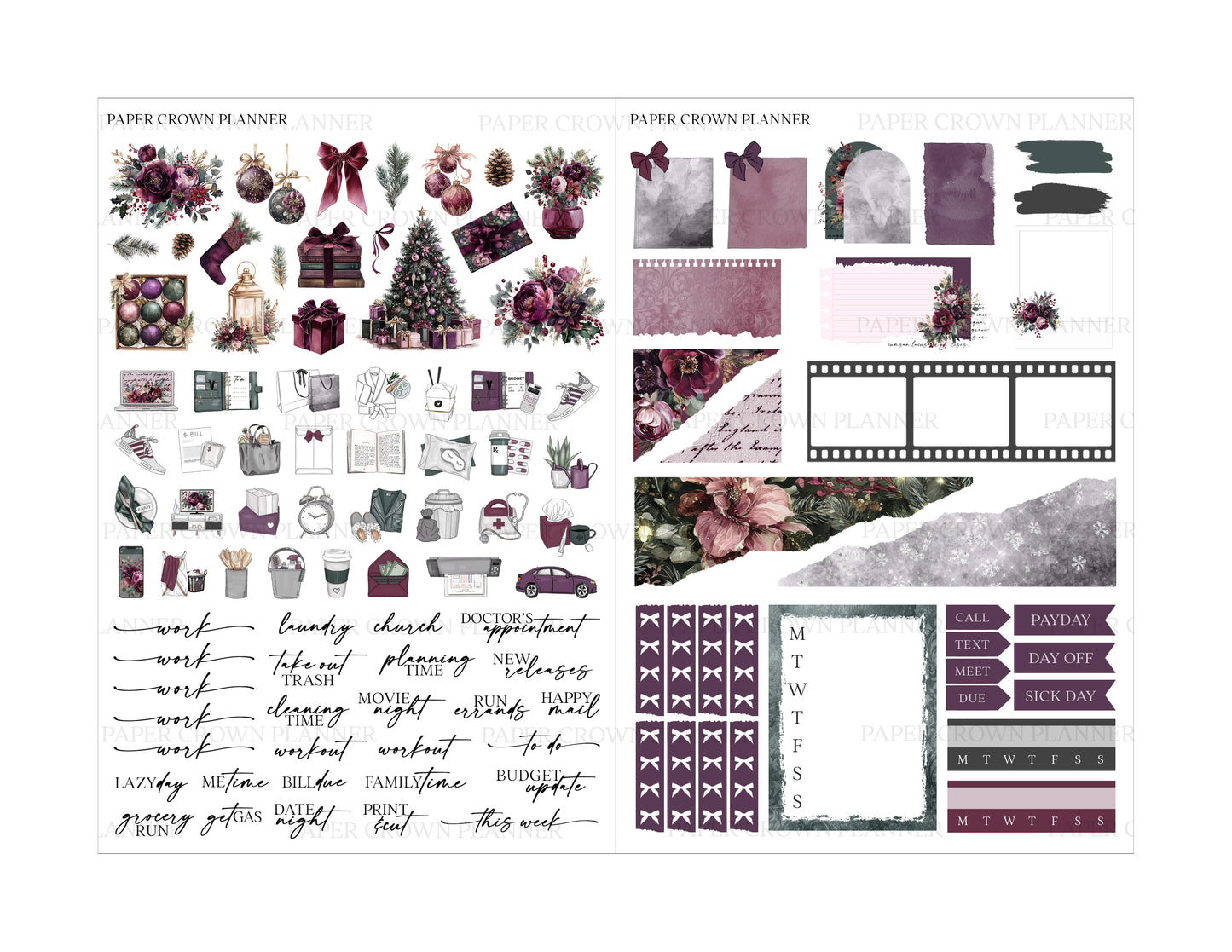 VELVET WISHES // Weekly Kit