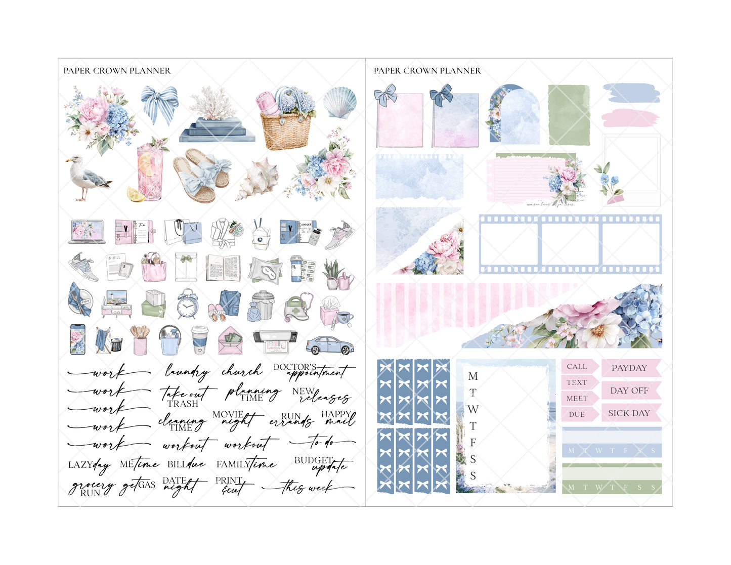 COASTAL SUMMER // Weekly Kit