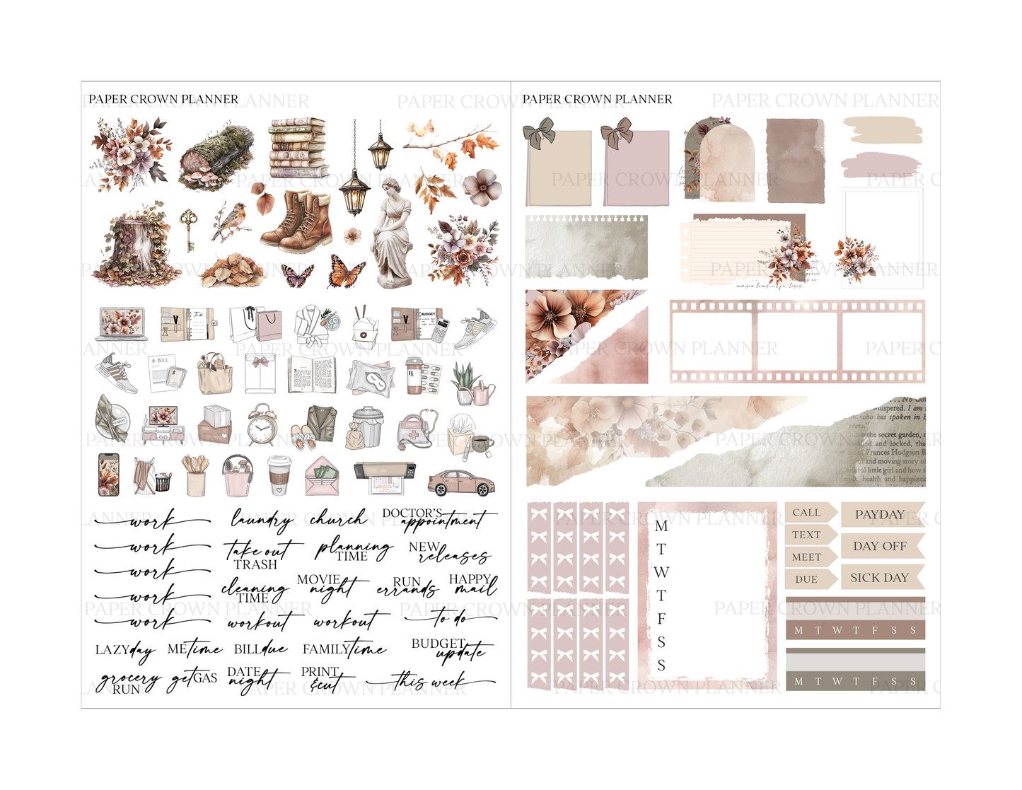 SECRET GARDEN // Weekly Kit