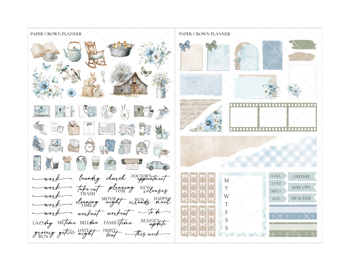 SPRING FARM // Weekly Kit