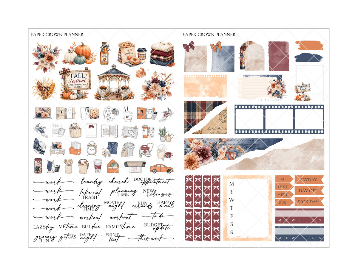 FALL FESTIVAL // Weekly Kit