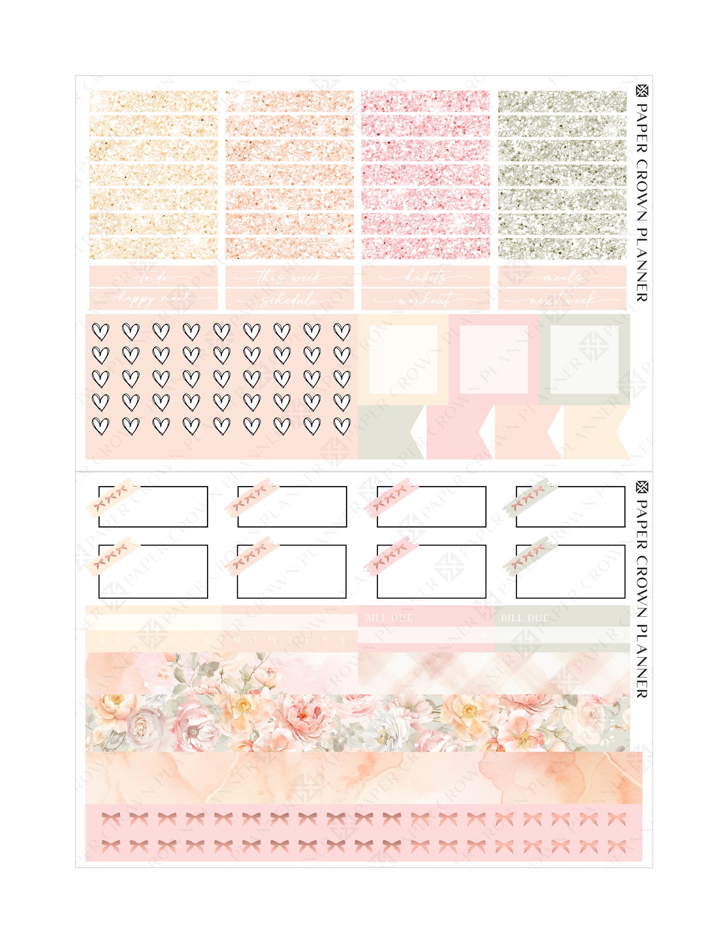 PEACHY // Weekly Kit